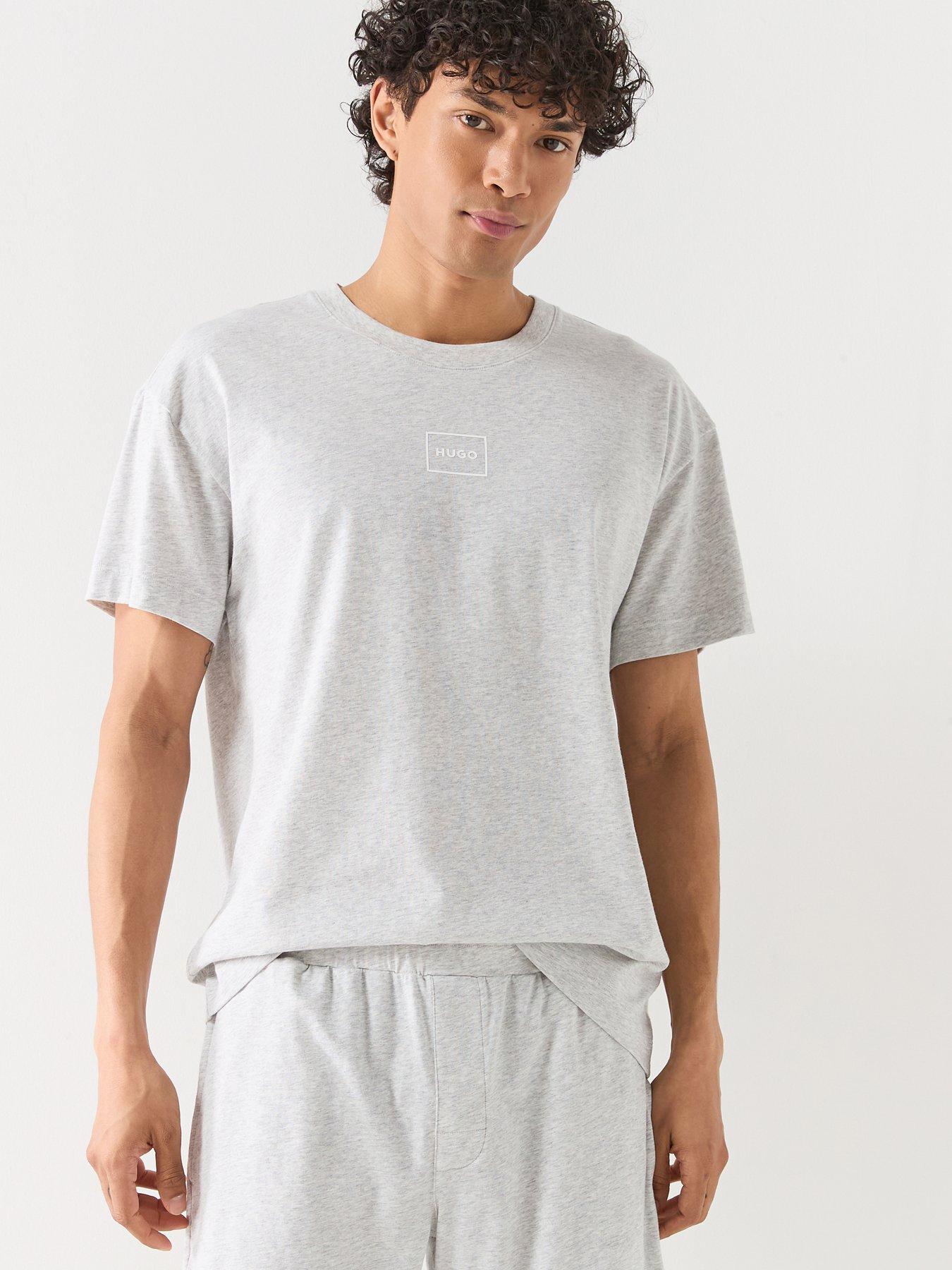 HUGO Bodywear Laze Relaxed Fit Loungewear T-Shirt - Grey
