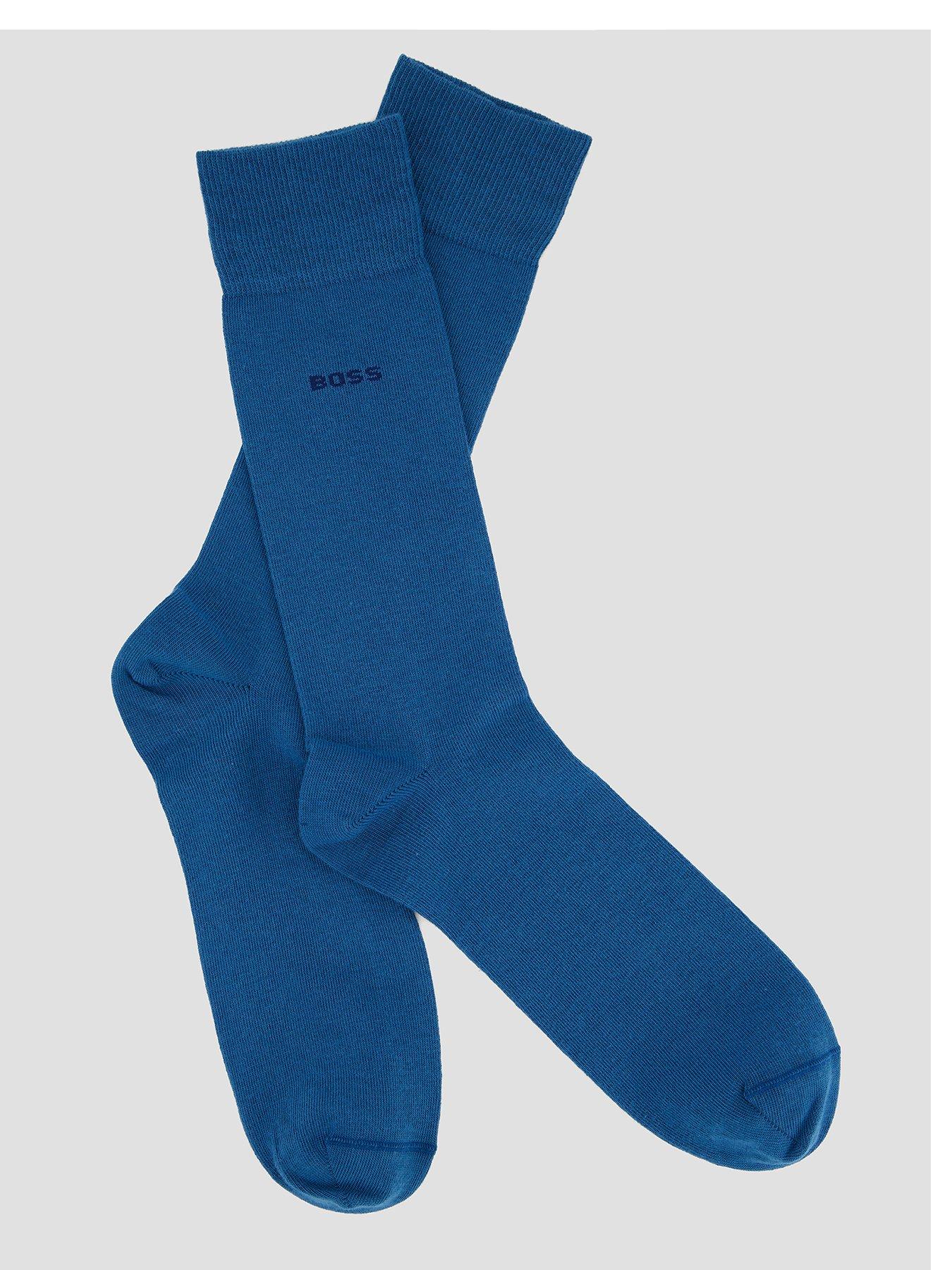 boss-2-pack-small-logo-cotton-crew-socks-blueback