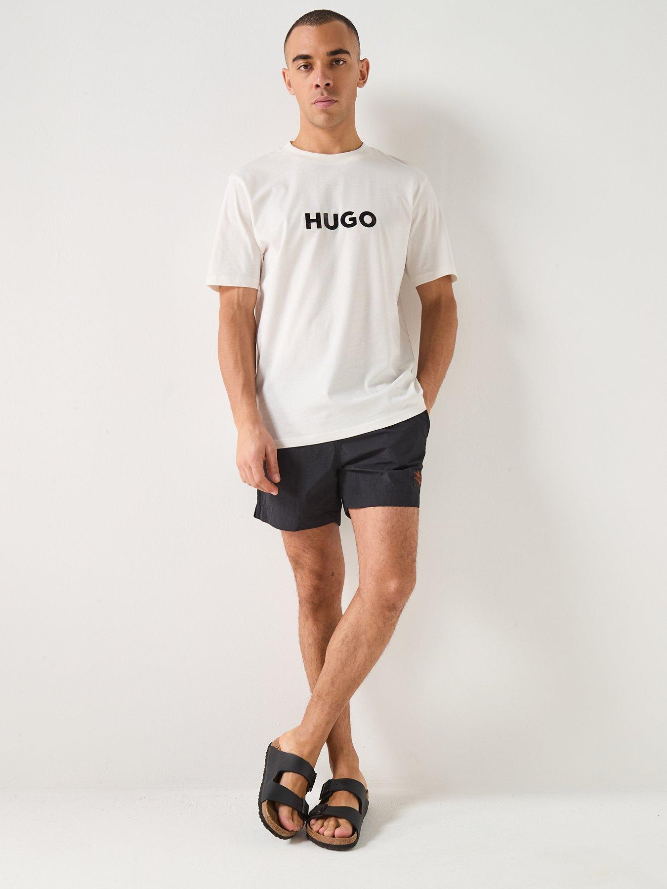 hugo-dominica-tortoise-shell-swim-shorts-blackback