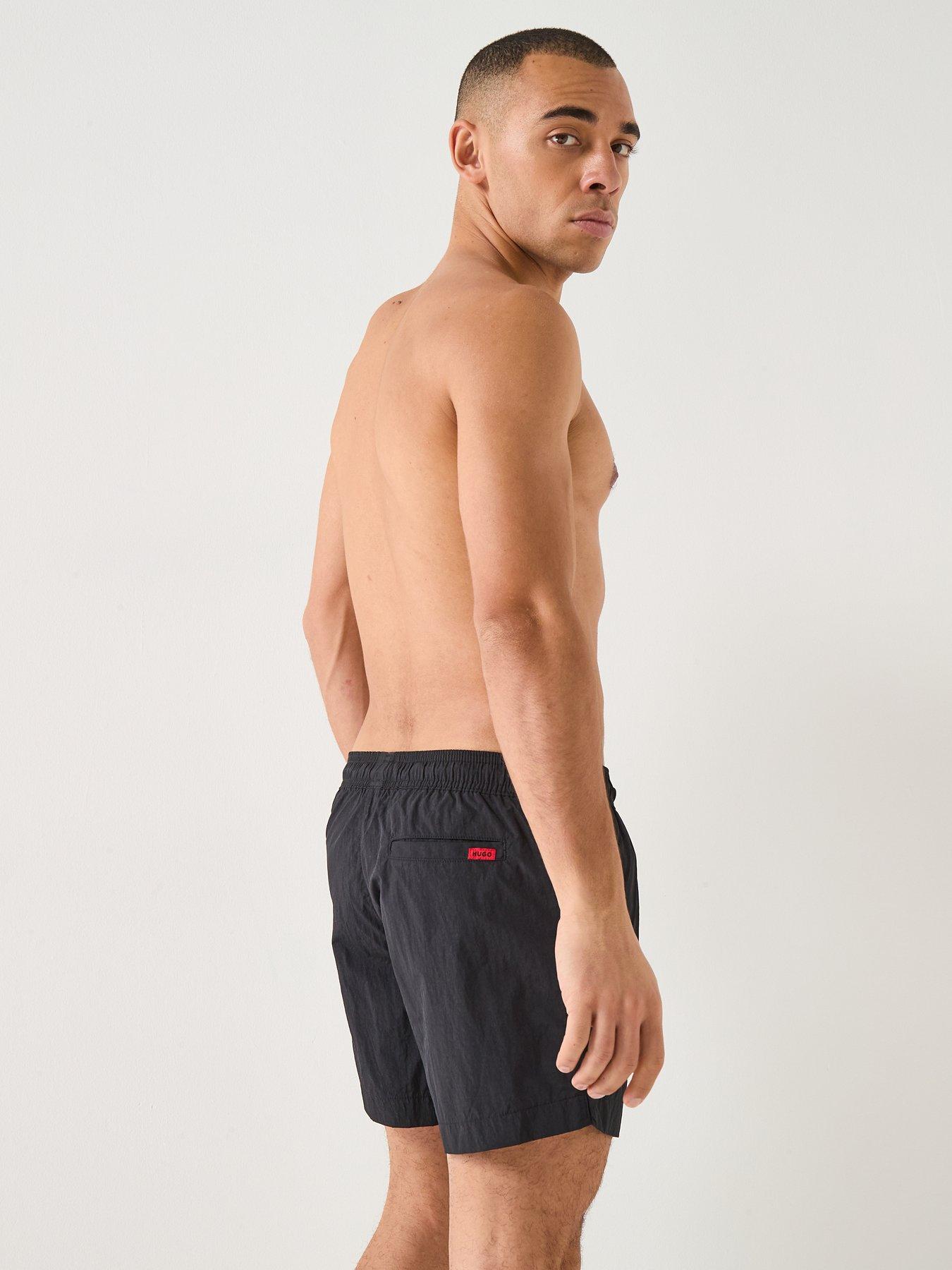 hugo-dominica-tortoise-shell-swim-shorts-blackoutfit