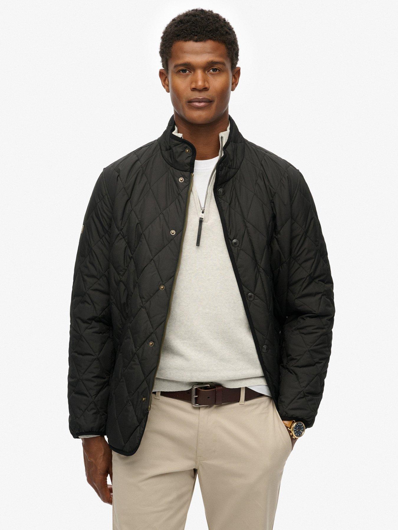 Superdry Superdry Quilted Estate Jacket - Black