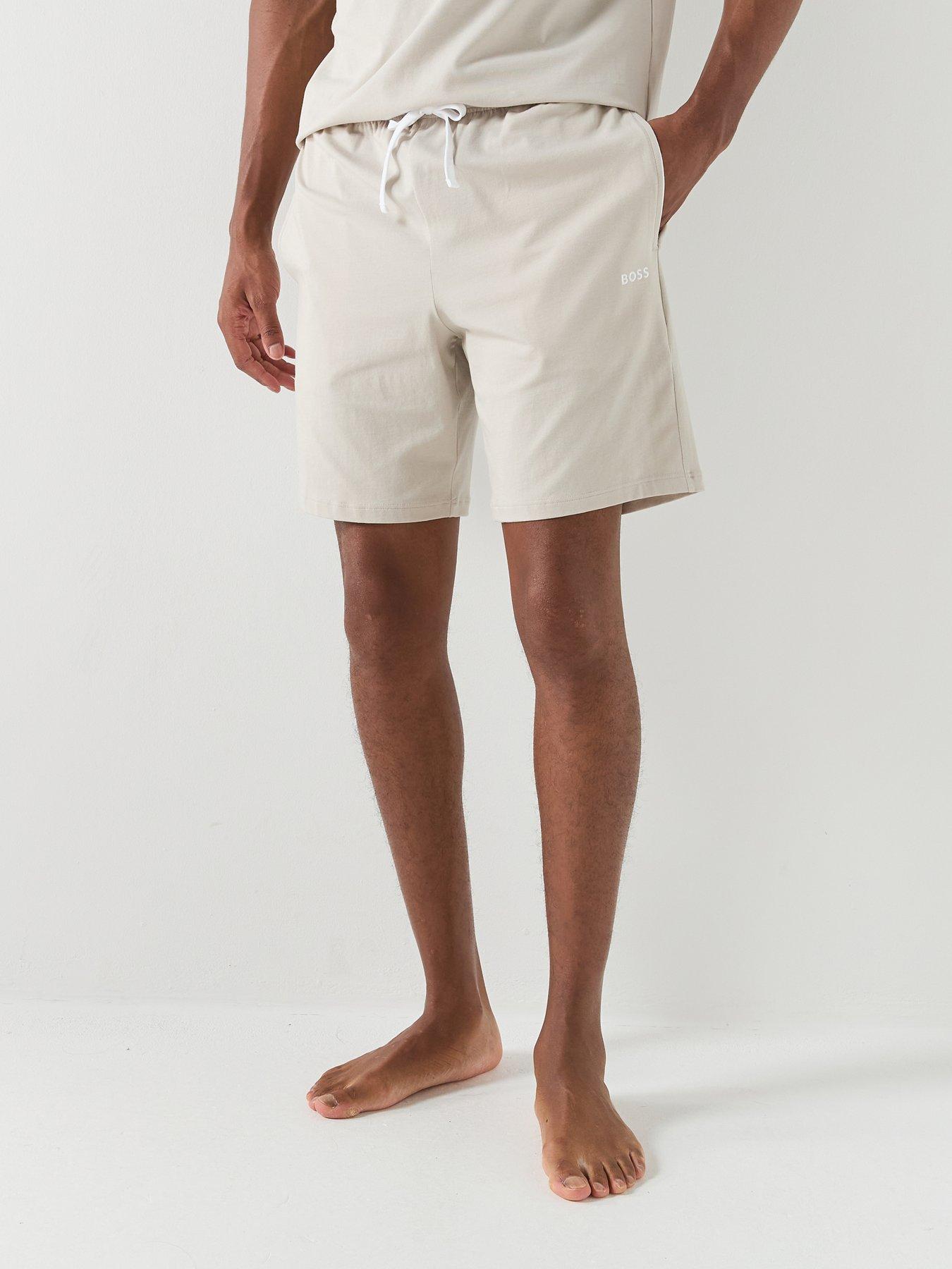 BOSS Boss Mix  &  Match Lightweight Loungewear Shorts - Light Grey