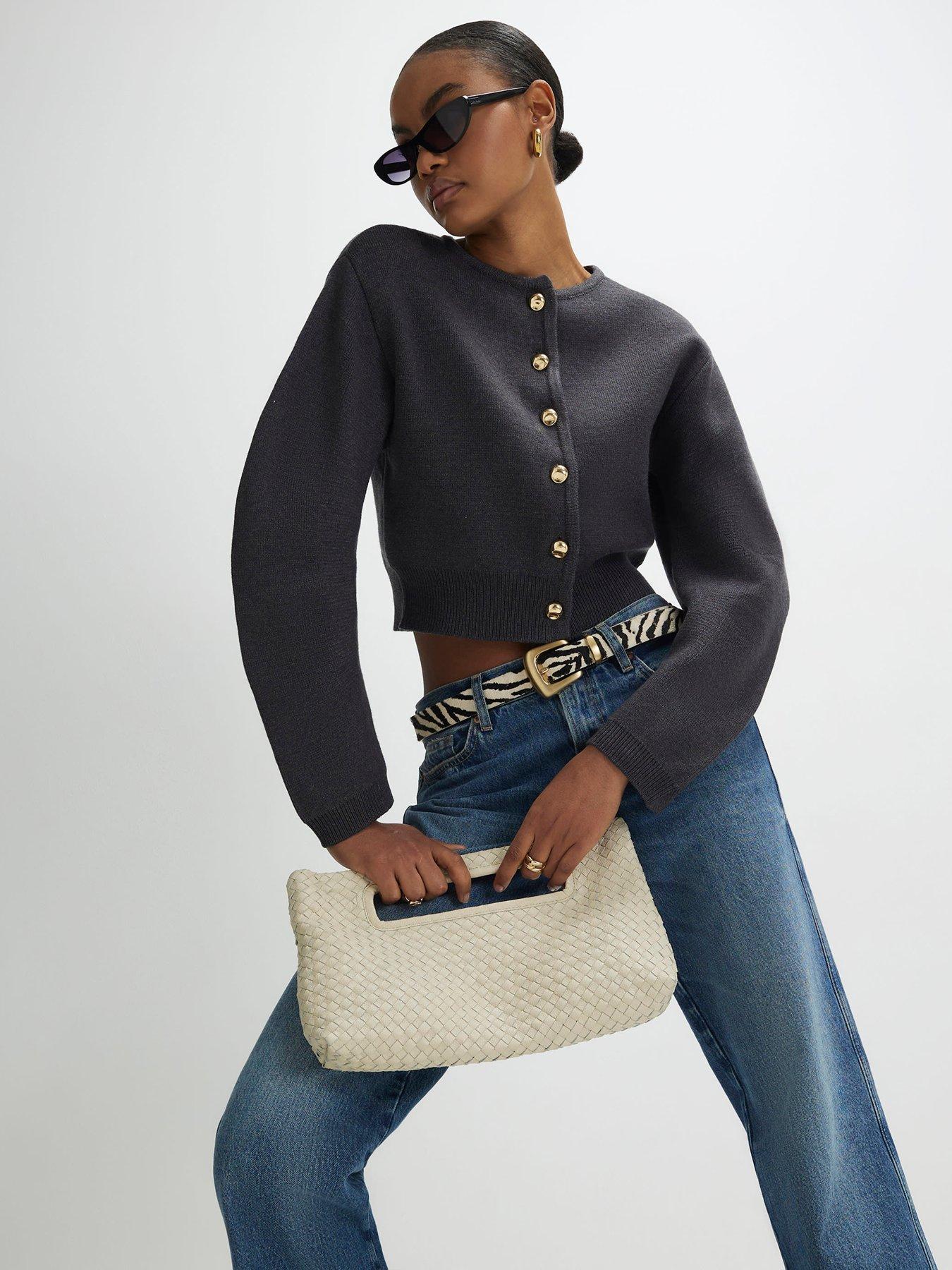 river-island-structured-sleeve-cardigan-greyfront