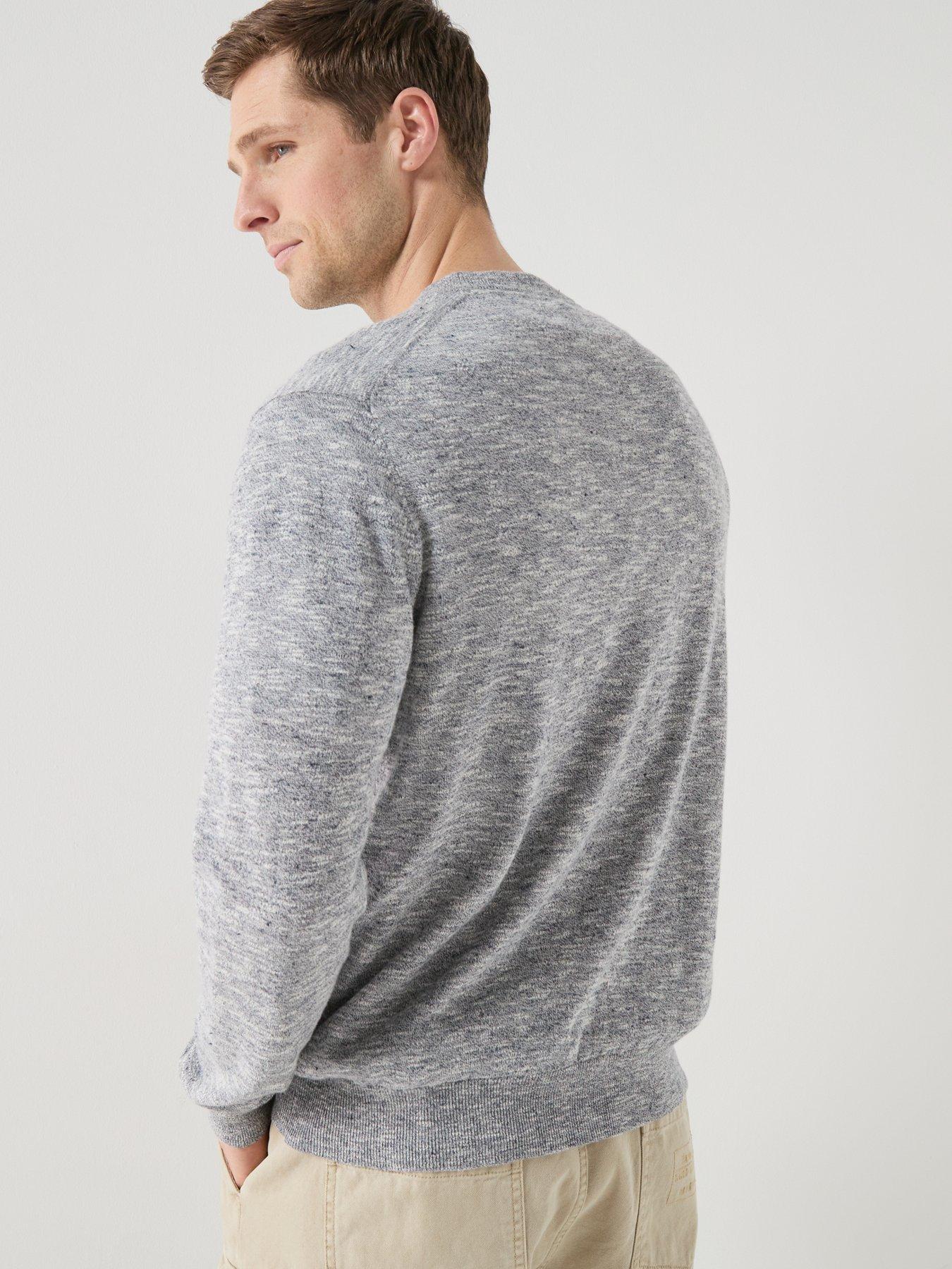barbour-flaxby-linen-blend-crew-neck-knitted-jumper-navystillFront