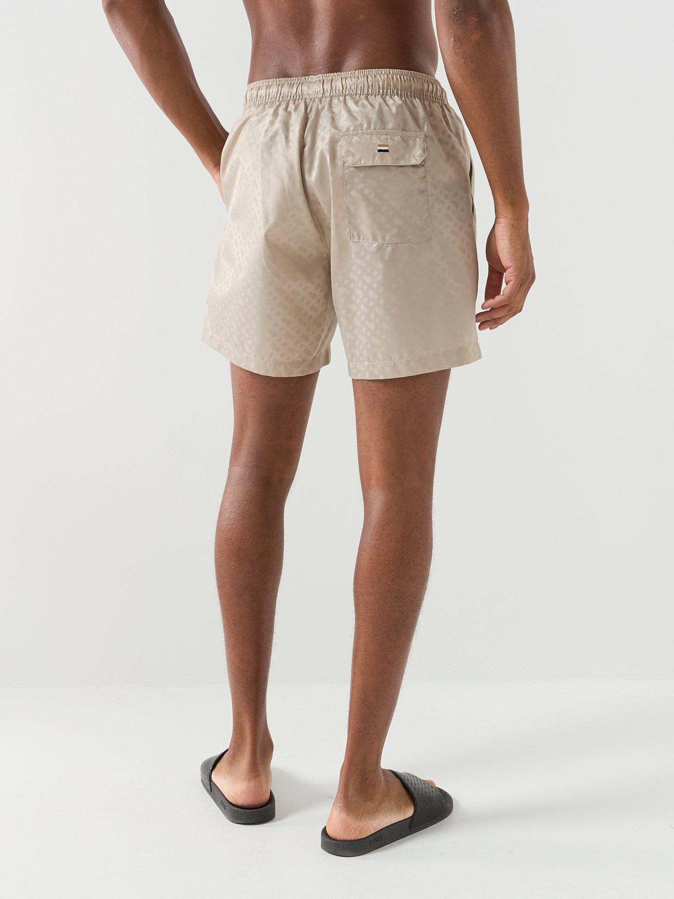 boss-jacques-jacquard-monogram-swim-shorts-light-beigestillFront