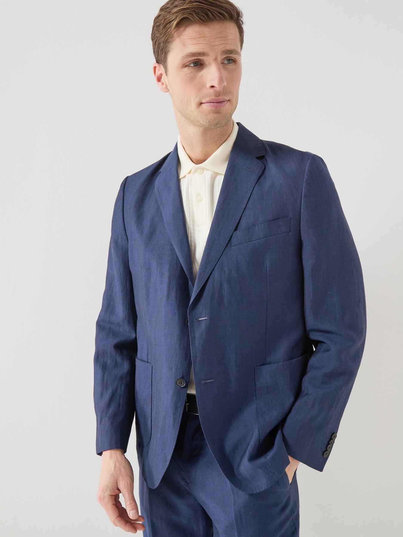 barbour-willowtree-linen-blend-blazer-navy