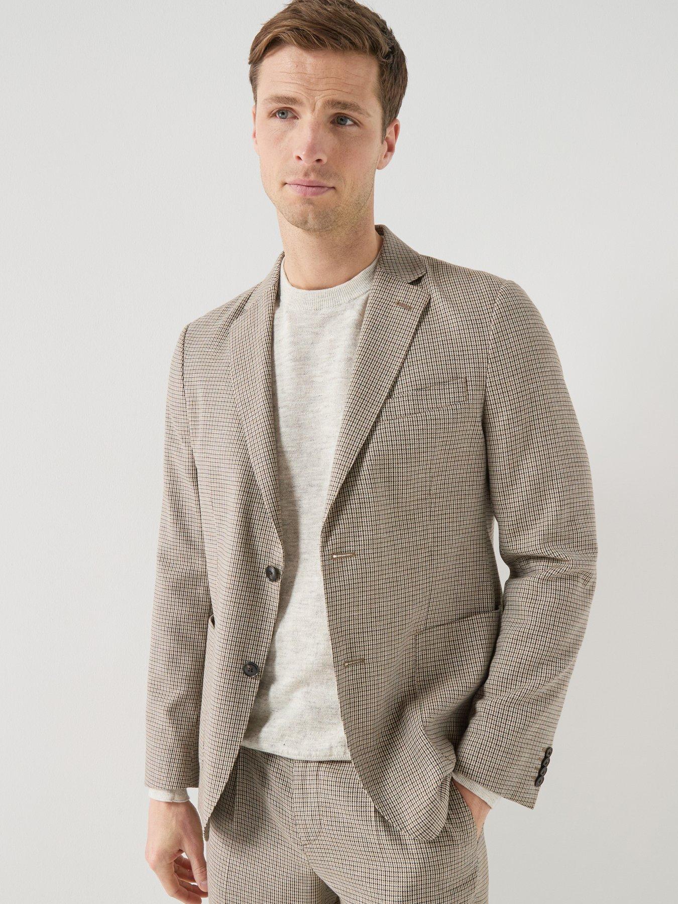 Barbour Barbour Forstone Houndstooth Blazer - Grey