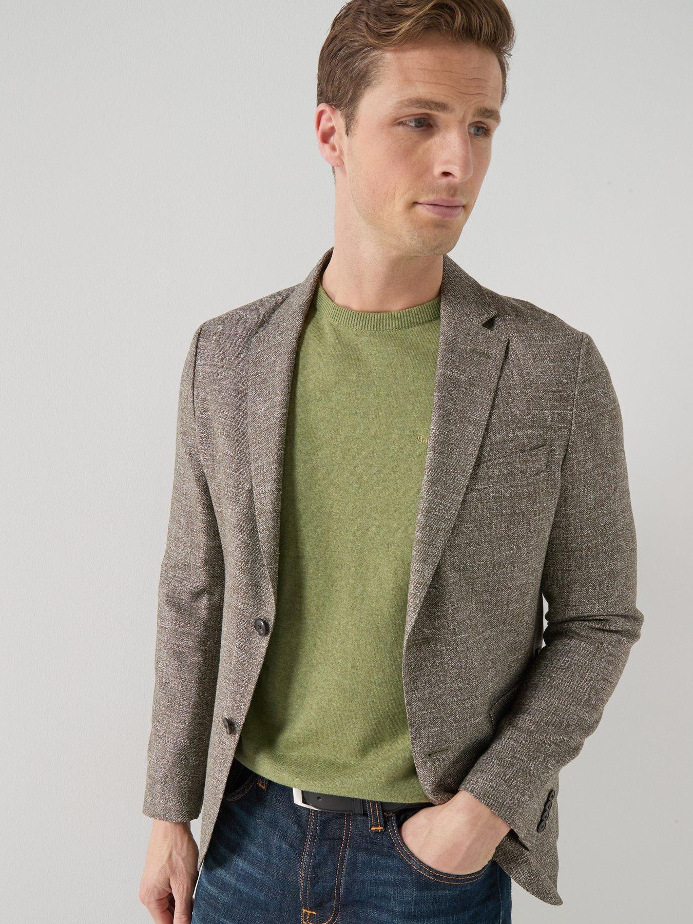 barbour-auckland-melange-blazer-oliveoutfit