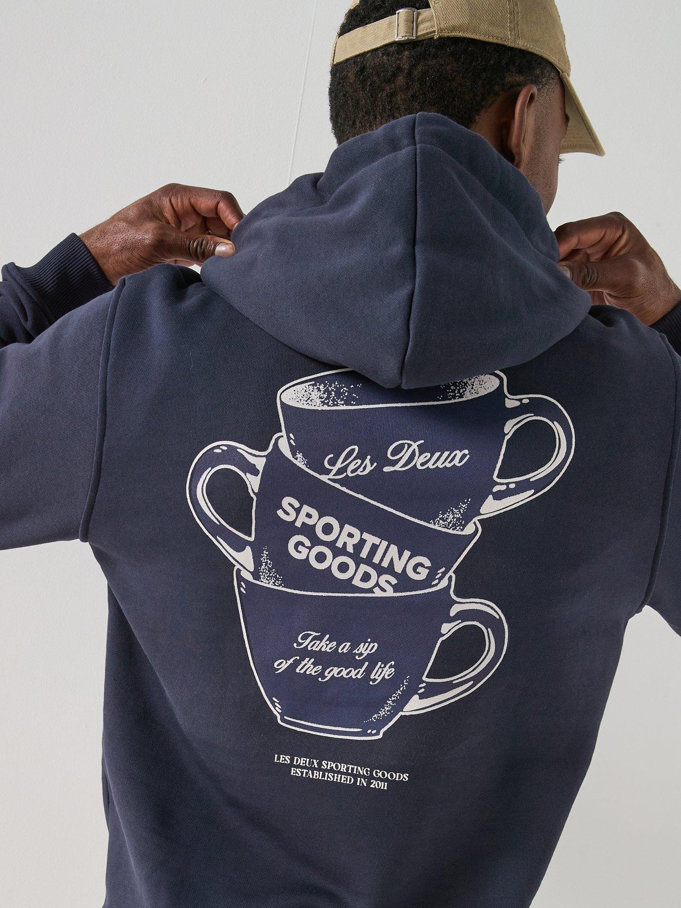 les-deux-ben-artist-back-graphic-hoodie-navy