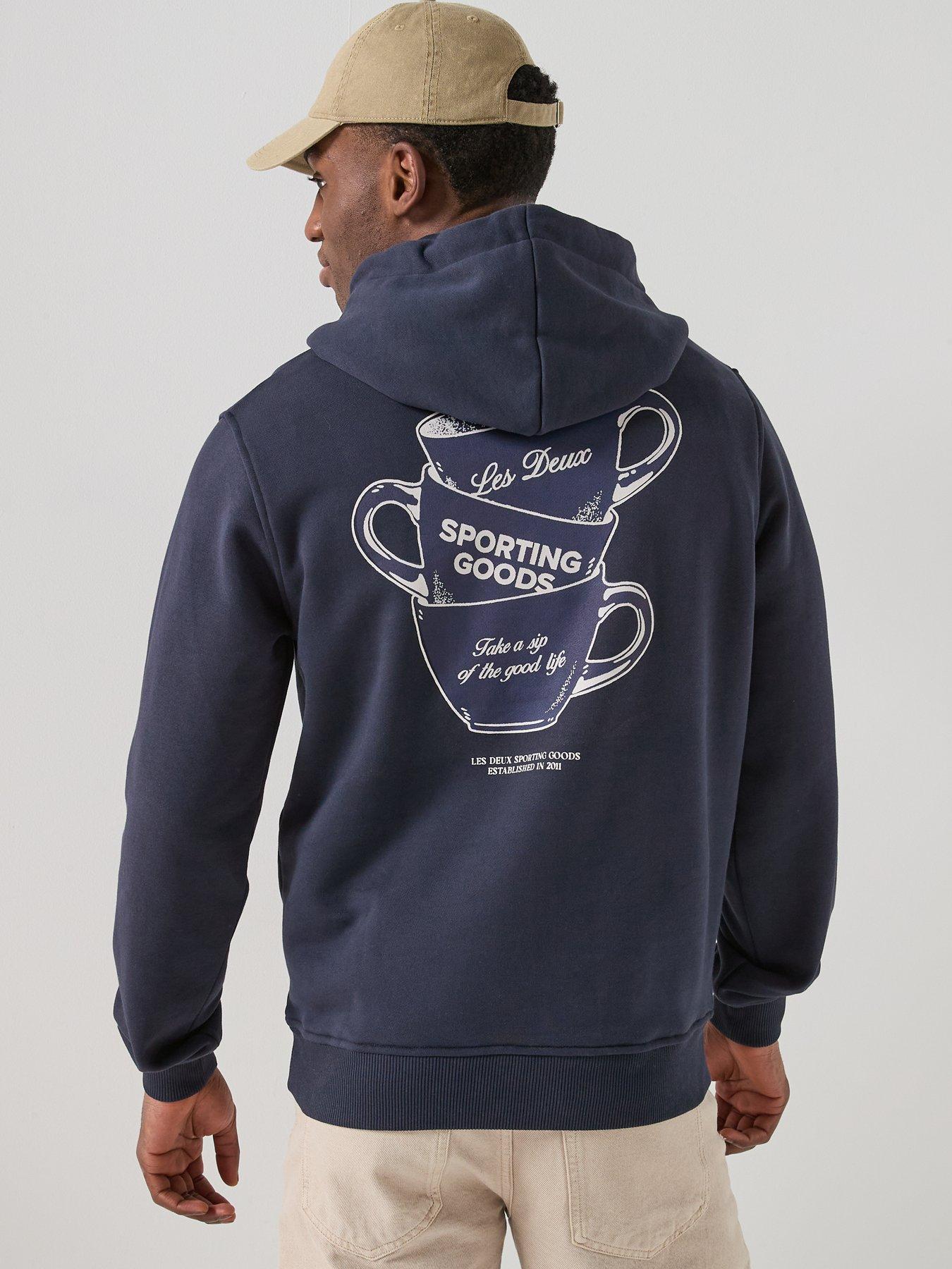 les-deux-ben-artist-back-graphic-hoodie-navystillFront