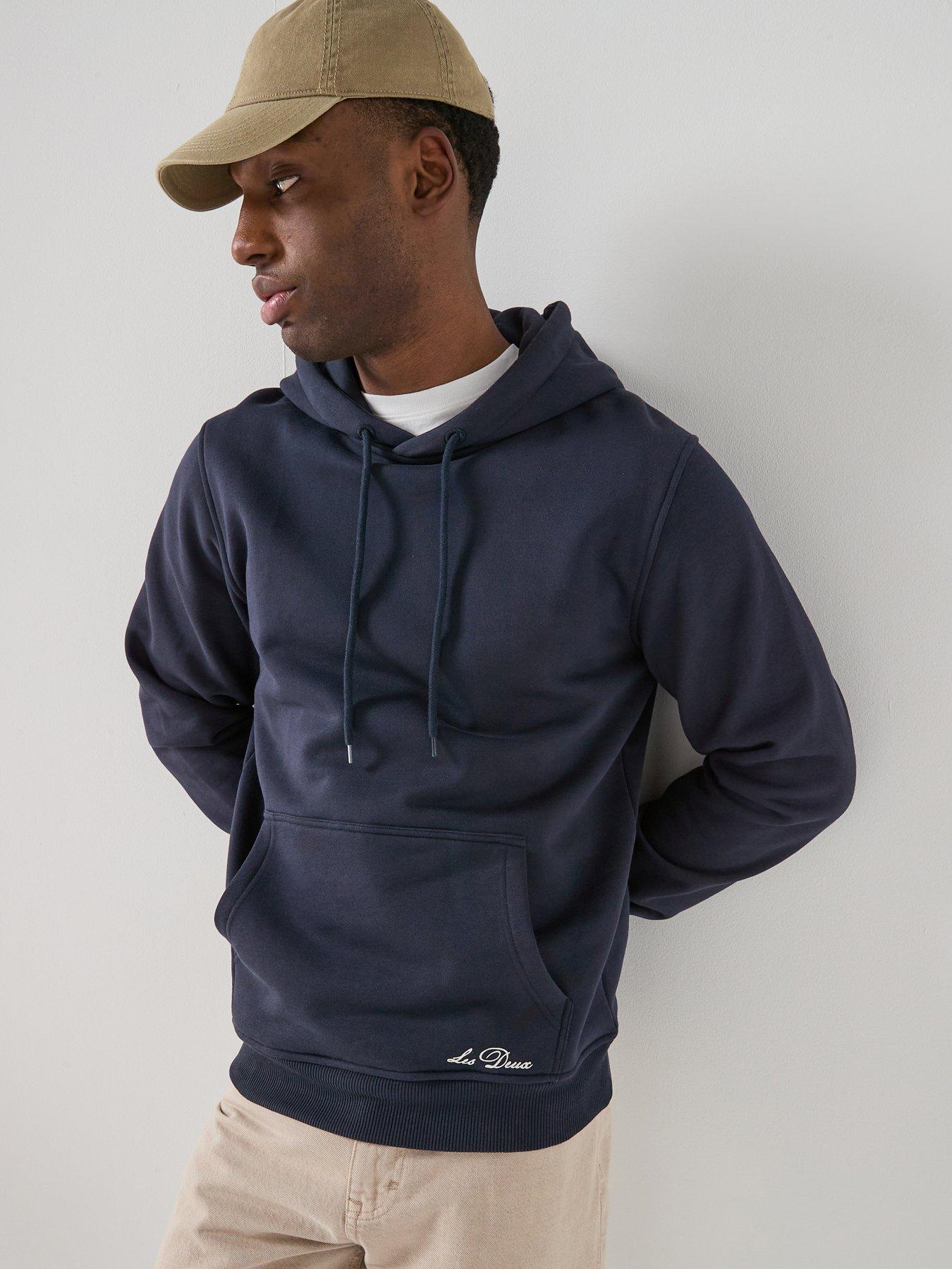 les-deux-ben-artist-back-graphic-hoodie-navydetail