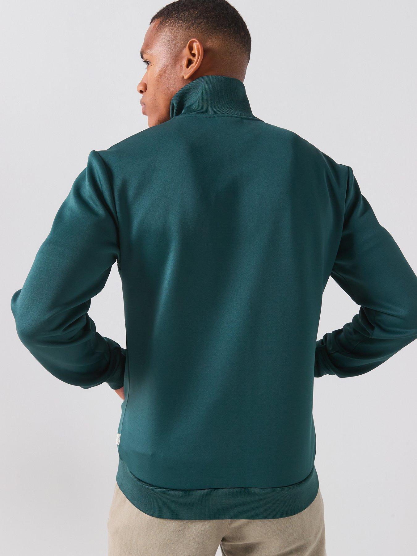 Image 2 of 6 of Les Deux Ballier Jersey Bomber Jacket - Dark Green