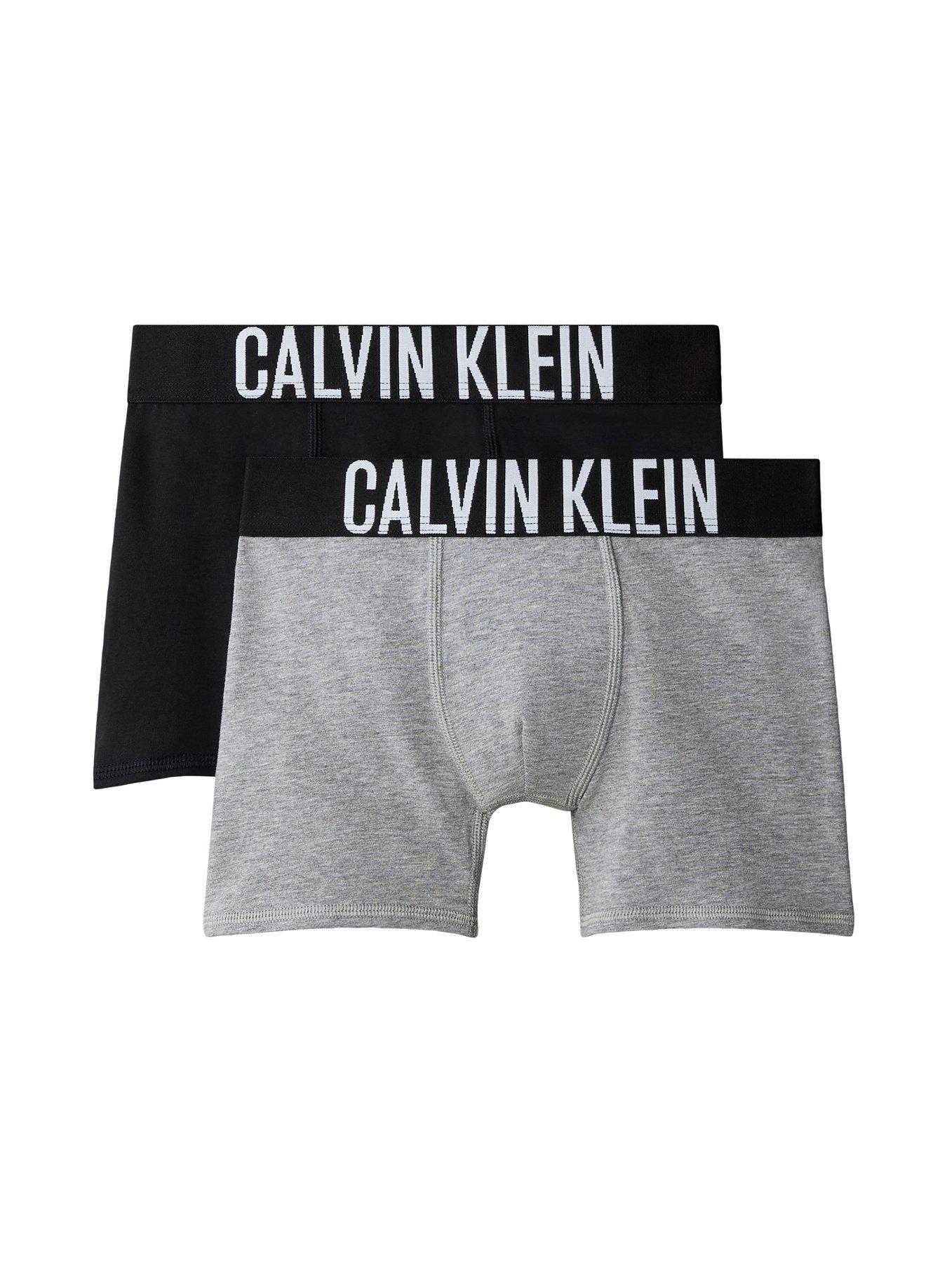Image 1 of 1 of Calvin Klein Boys 2 Pack Intense Power Boxer Brief - Multi