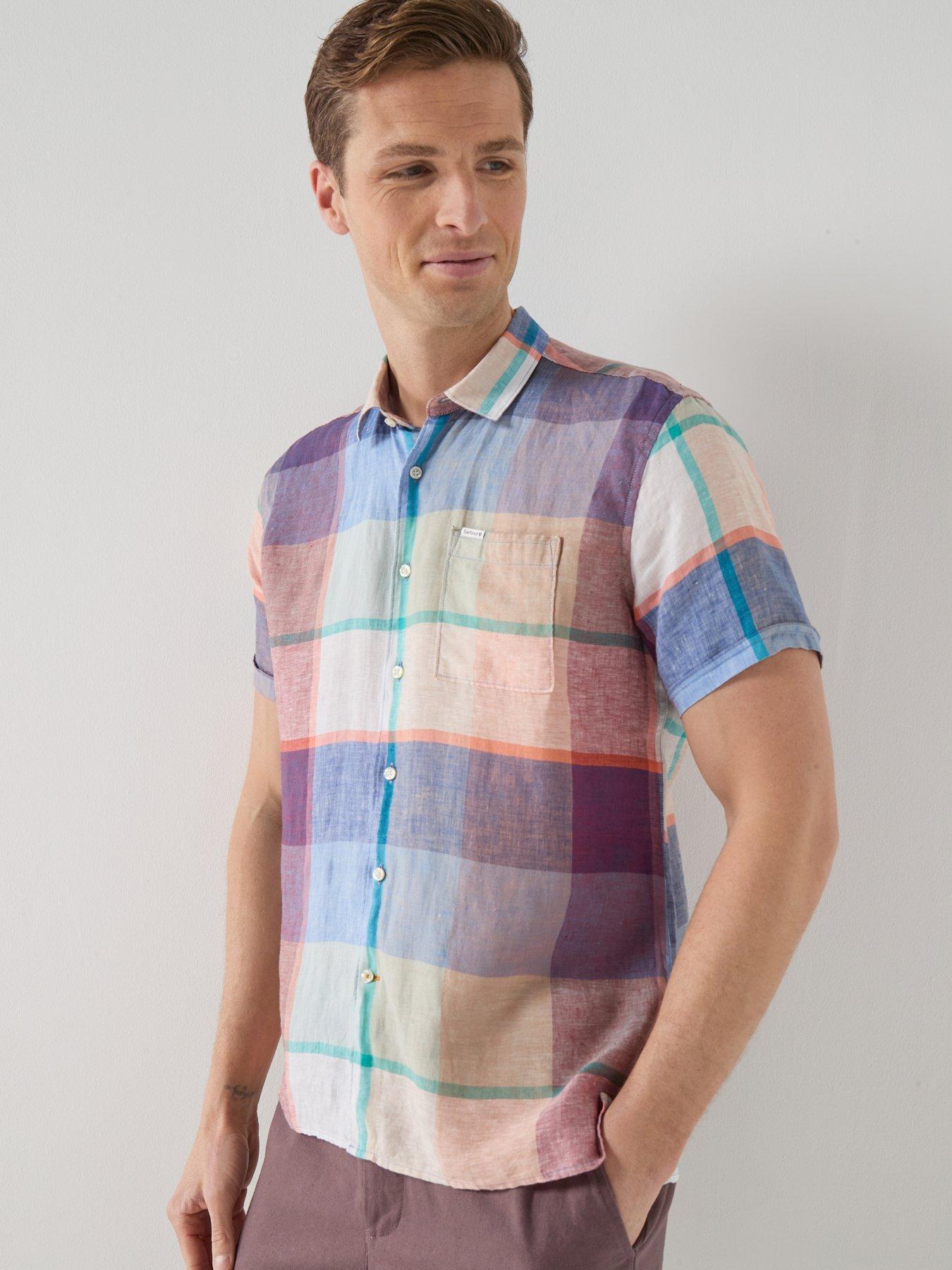 Barbour Bridford Checked Relaxed Fit Short Sleeve Shirt - Multi