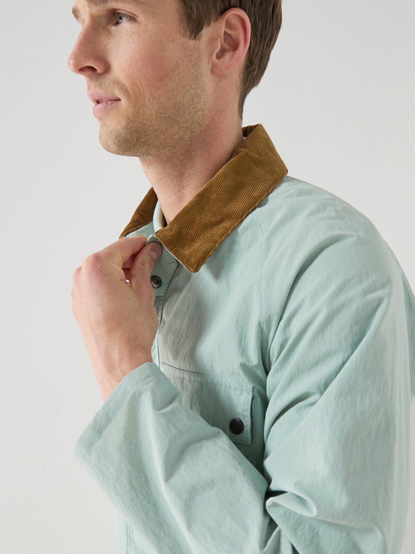 Image 5 of 6 of Barbour Barbour Modified Solway Showerproof Jacket - Light Blue