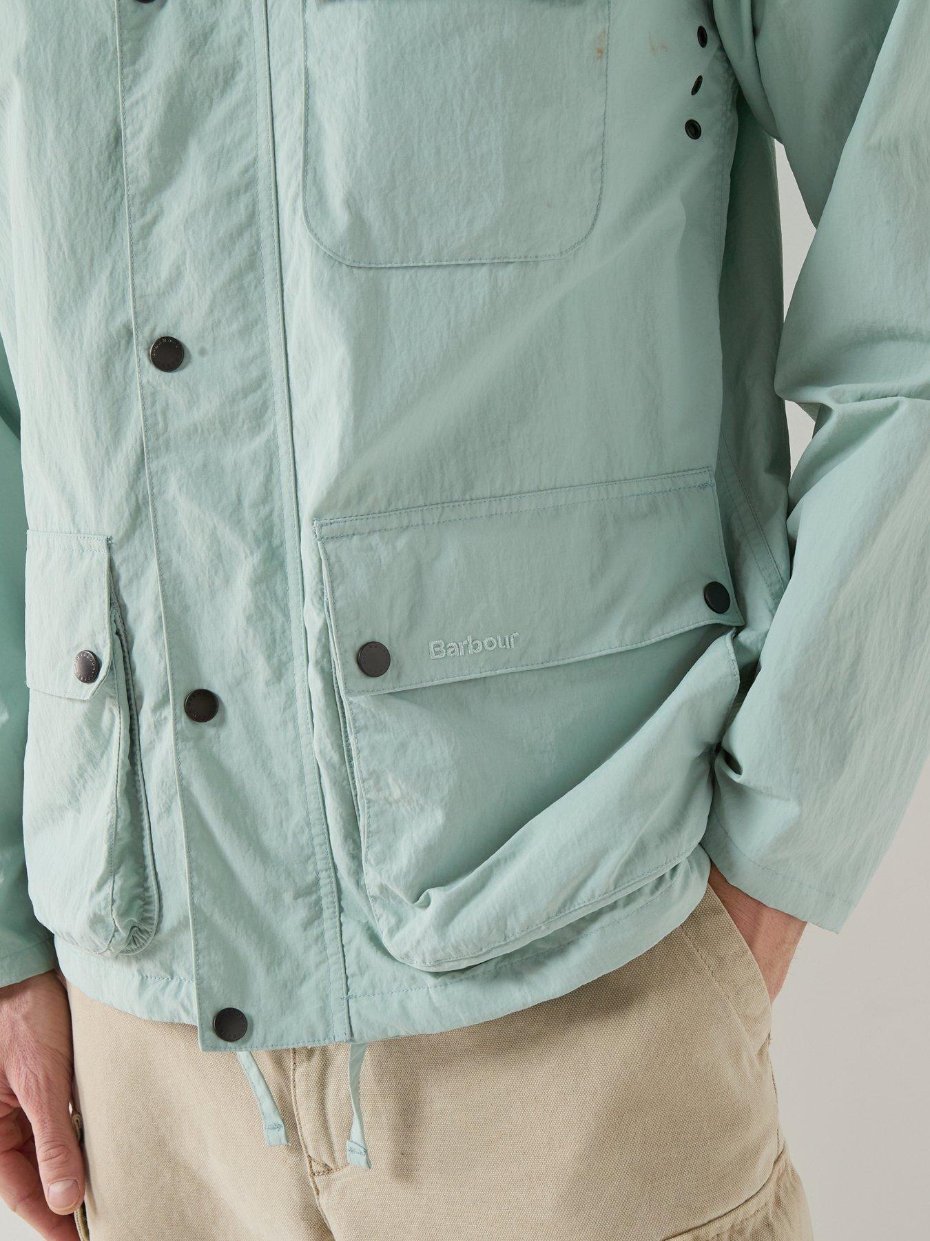 Image 6 of 6 of Barbour Barbour Modified Solway Showerproof Jacket - Light Blue