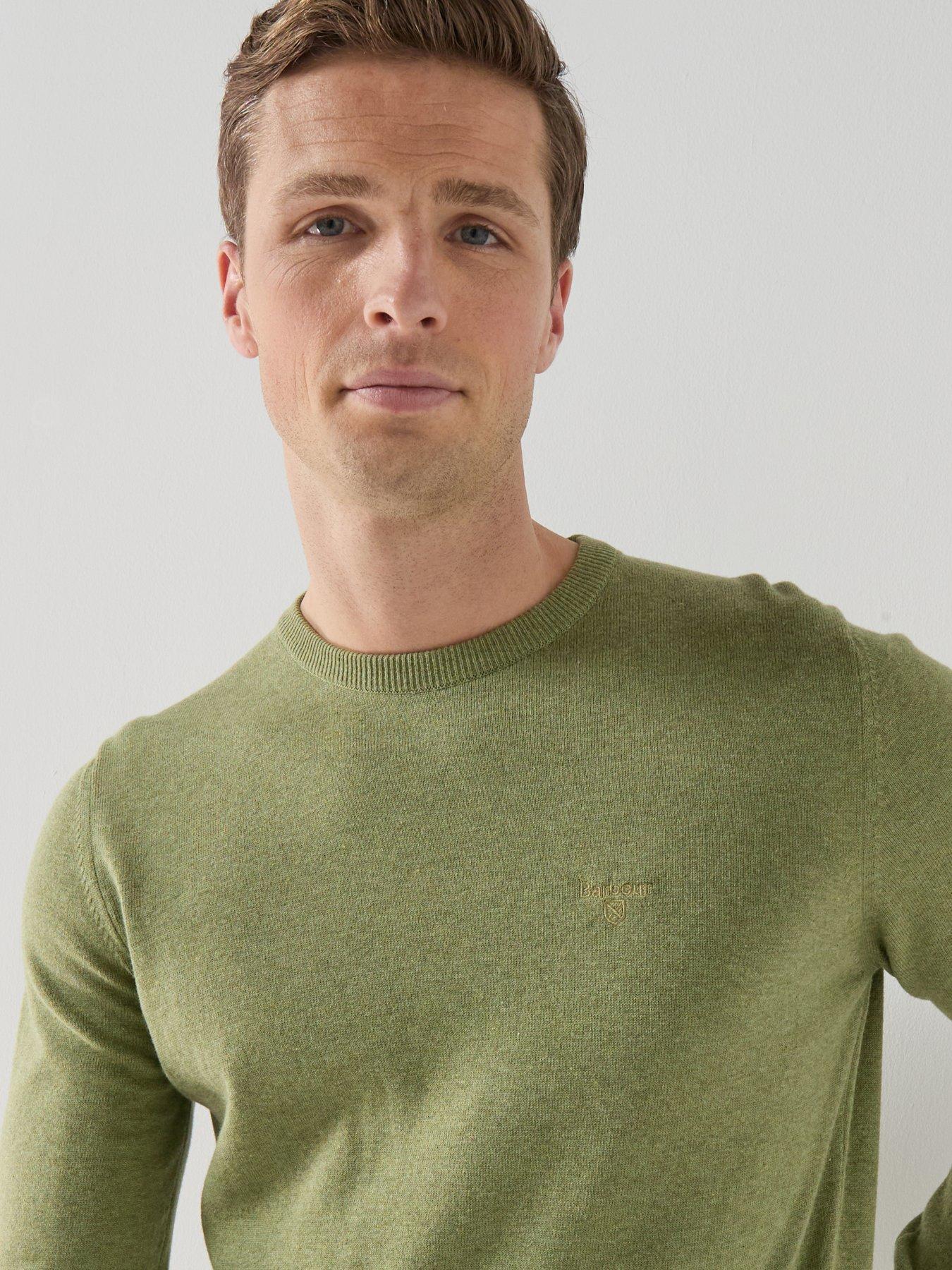 barbour-pima-cotton-crew-neck-knitted-jumper-greenoutfit