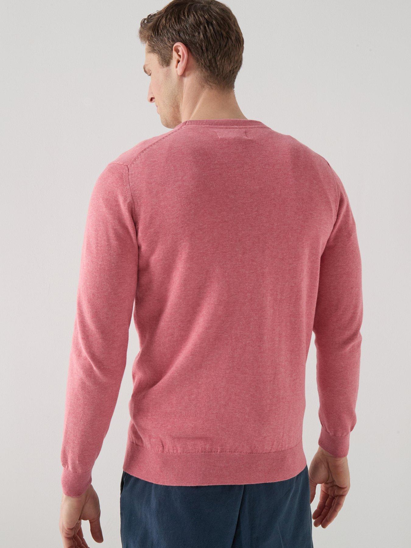 barbour-pima-cotton-crew-neck-knitted-jumper-pinkstillFront