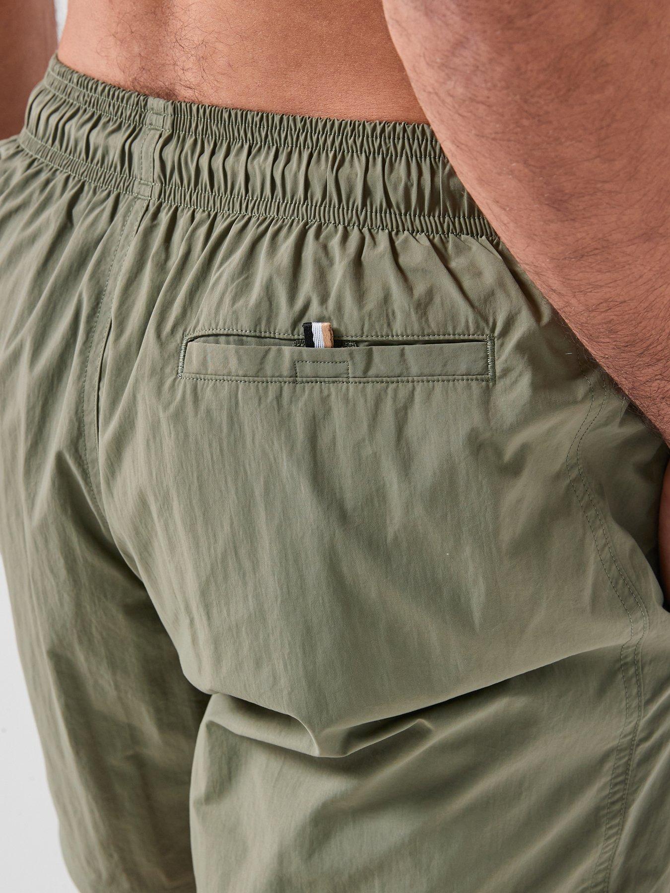 boss-octopus-swim-shorts-dark-greendetail