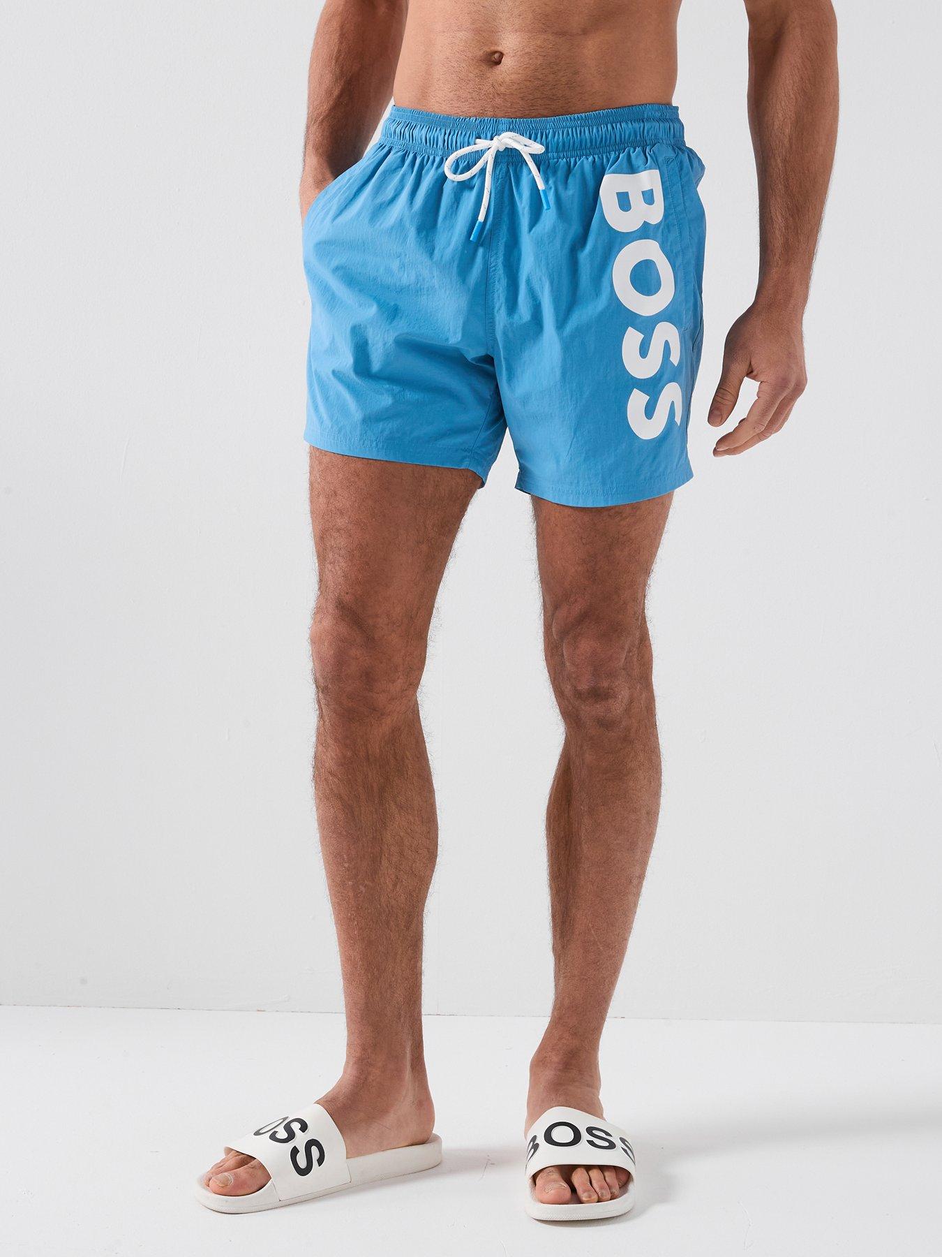 BOSS Octopus Swim Shorts - Aqua
