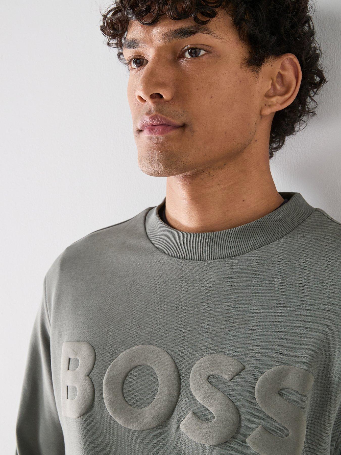boss-boss-webasic-logo-crew-sweat-dark-khakioutfit