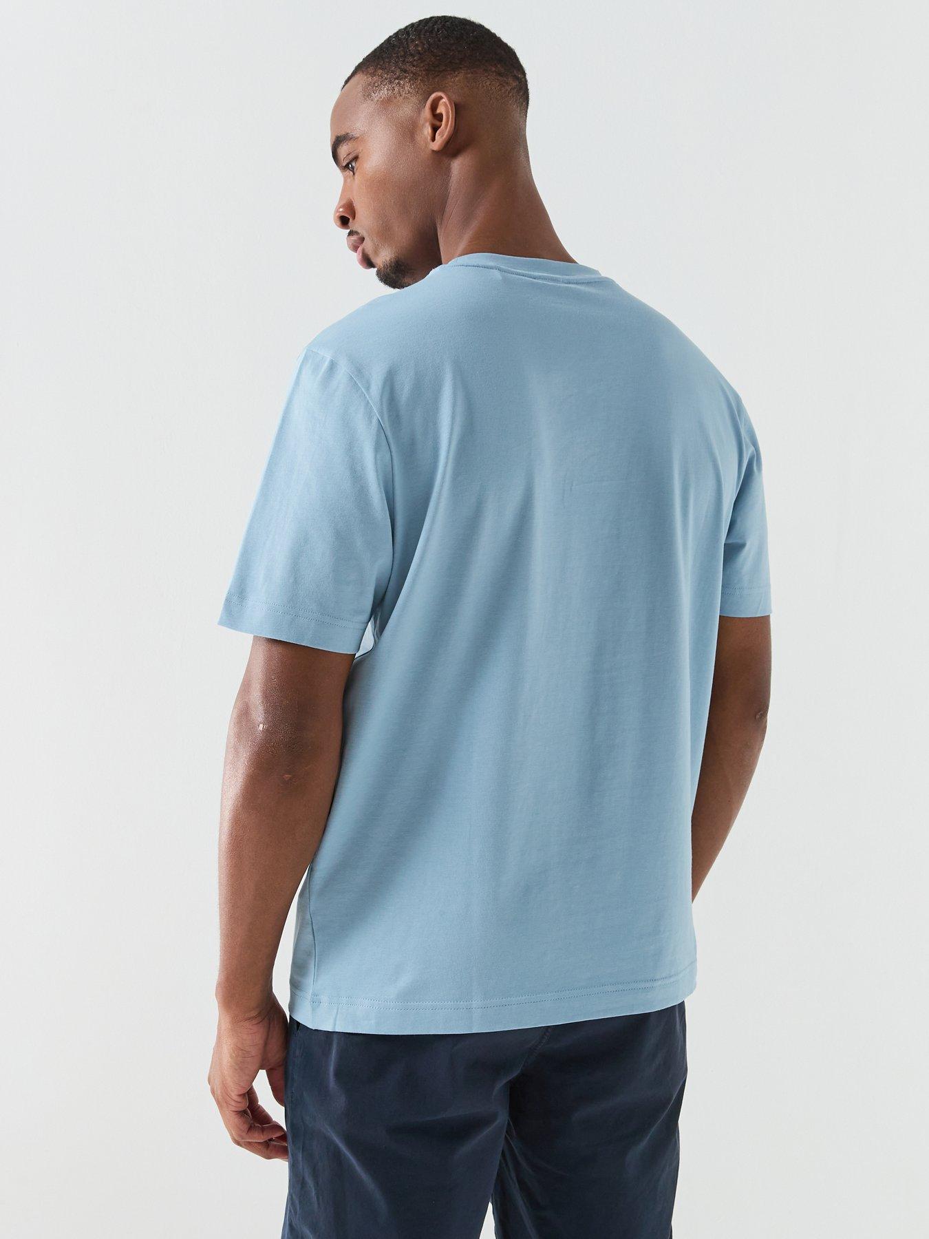 boss-centre-logo-t-shirt-light-bluestillFront