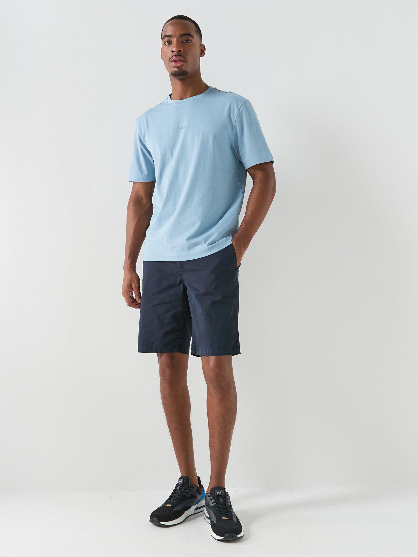 boss-centre-logo-t-shirt-light-blueback
