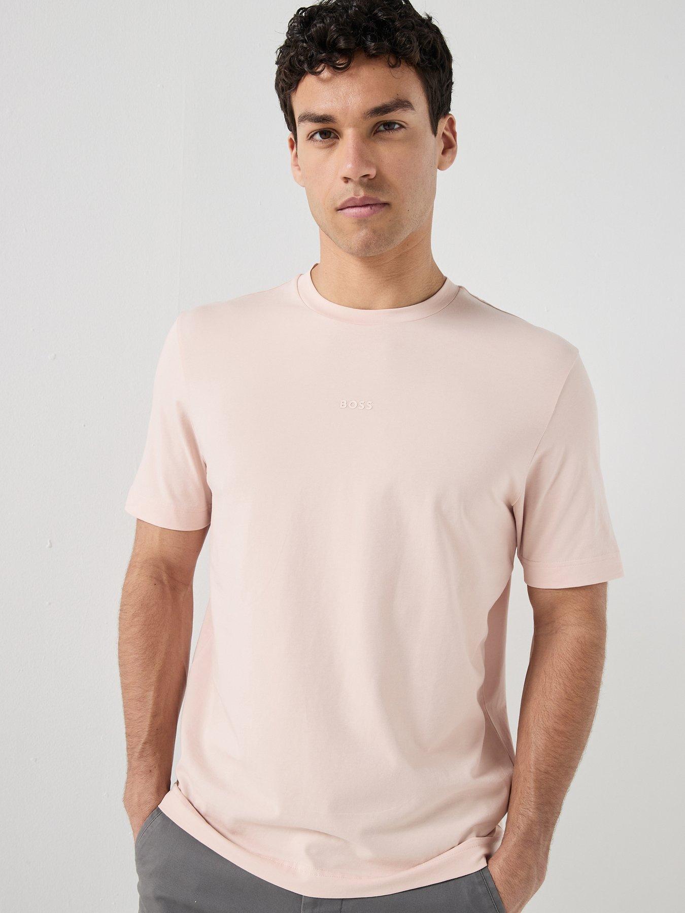 BOSS Boss Tchup Centre Logo T-shirt - Light Pink