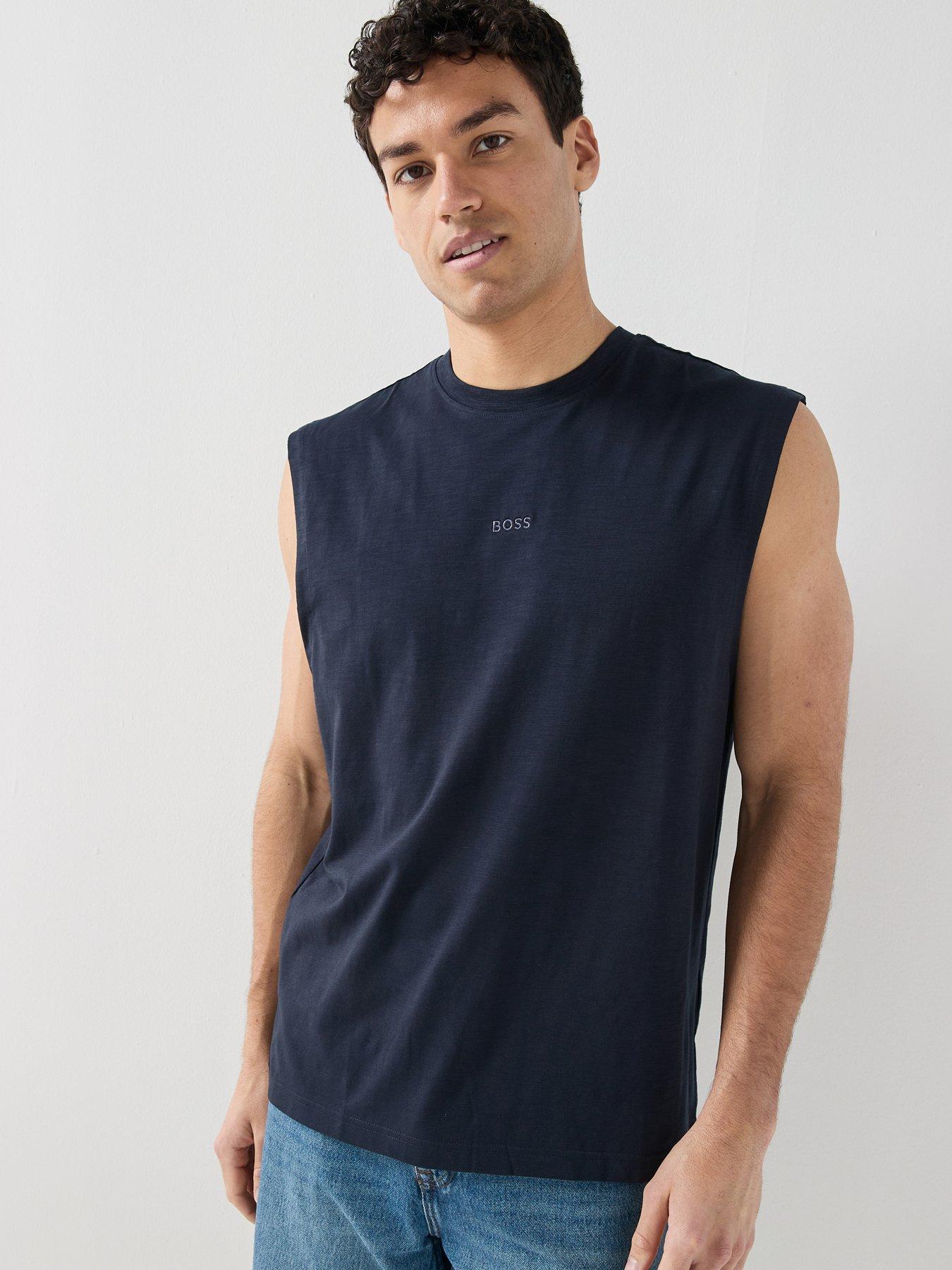 BOSS Logo Vest - Dark Blue