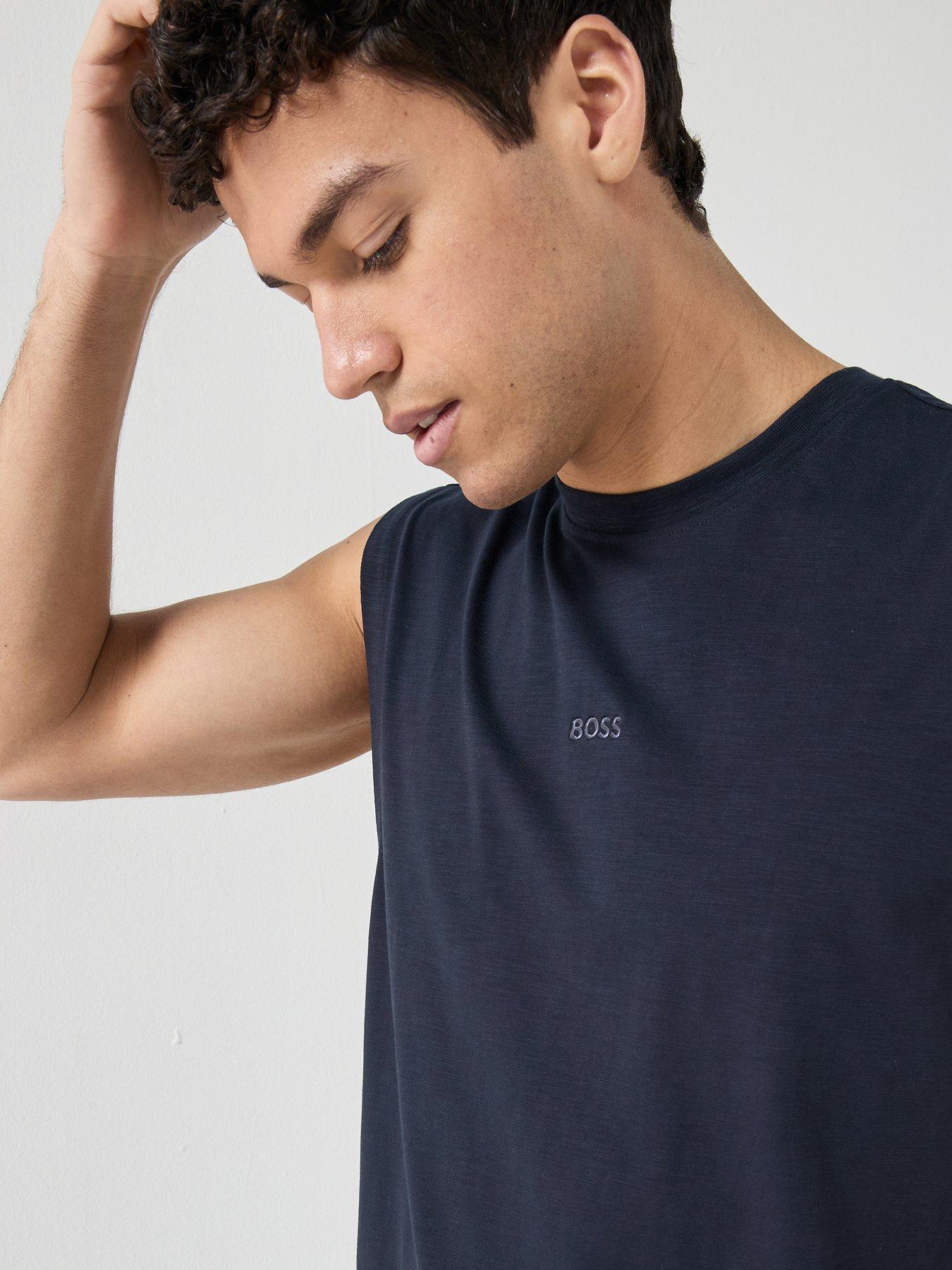 Image 4 of 4 of BOSS Logo Vest - Dark Blue