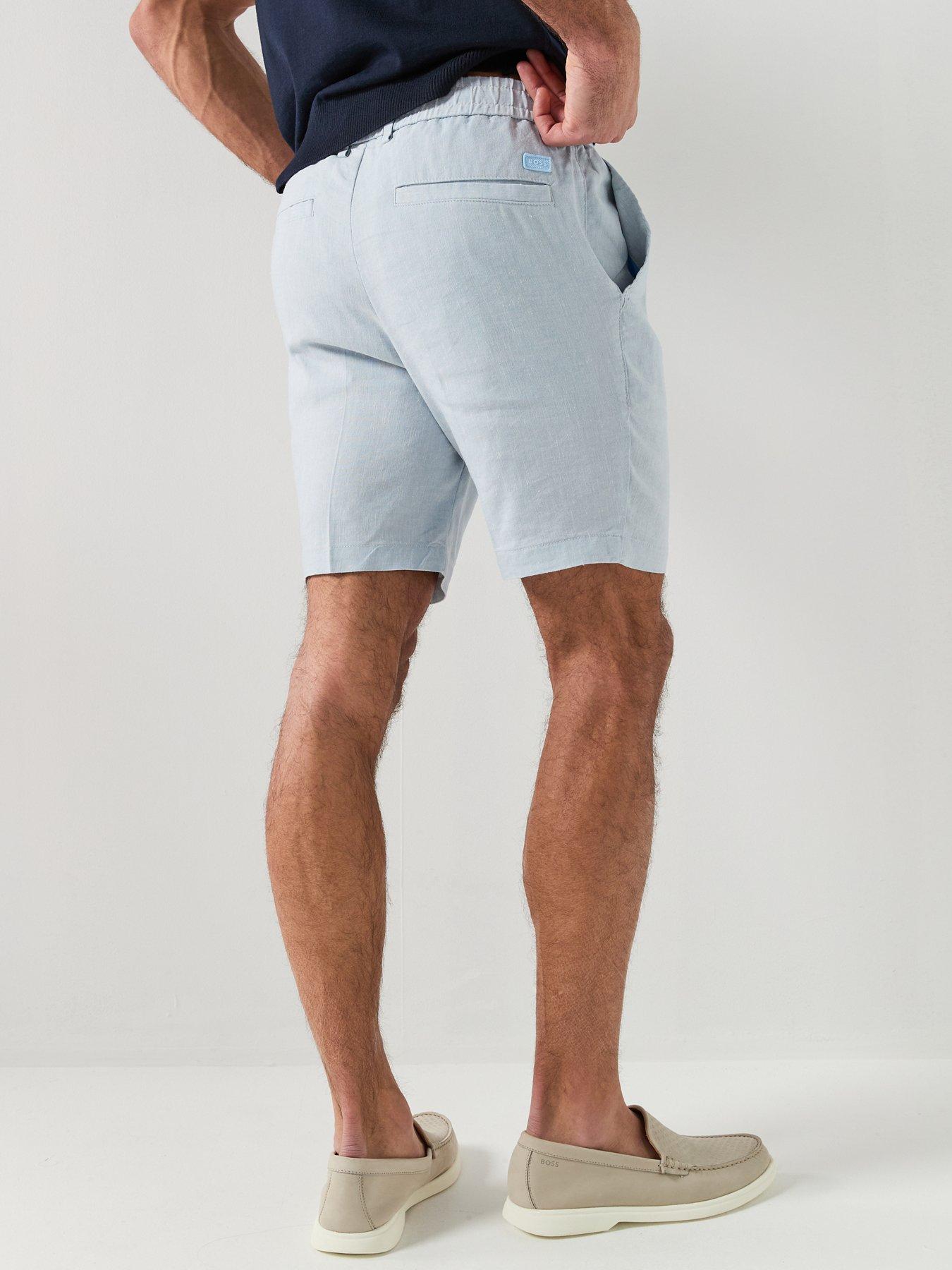 boss-h-kane1-modern-fit-linen-drawstring-shorts-light-bluestillFront