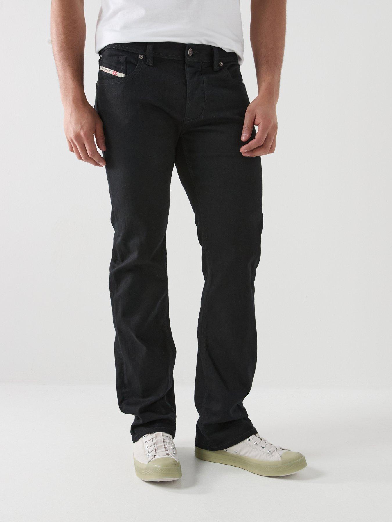 Diesel Diesel Larkee Straight Fit Jeans - Black