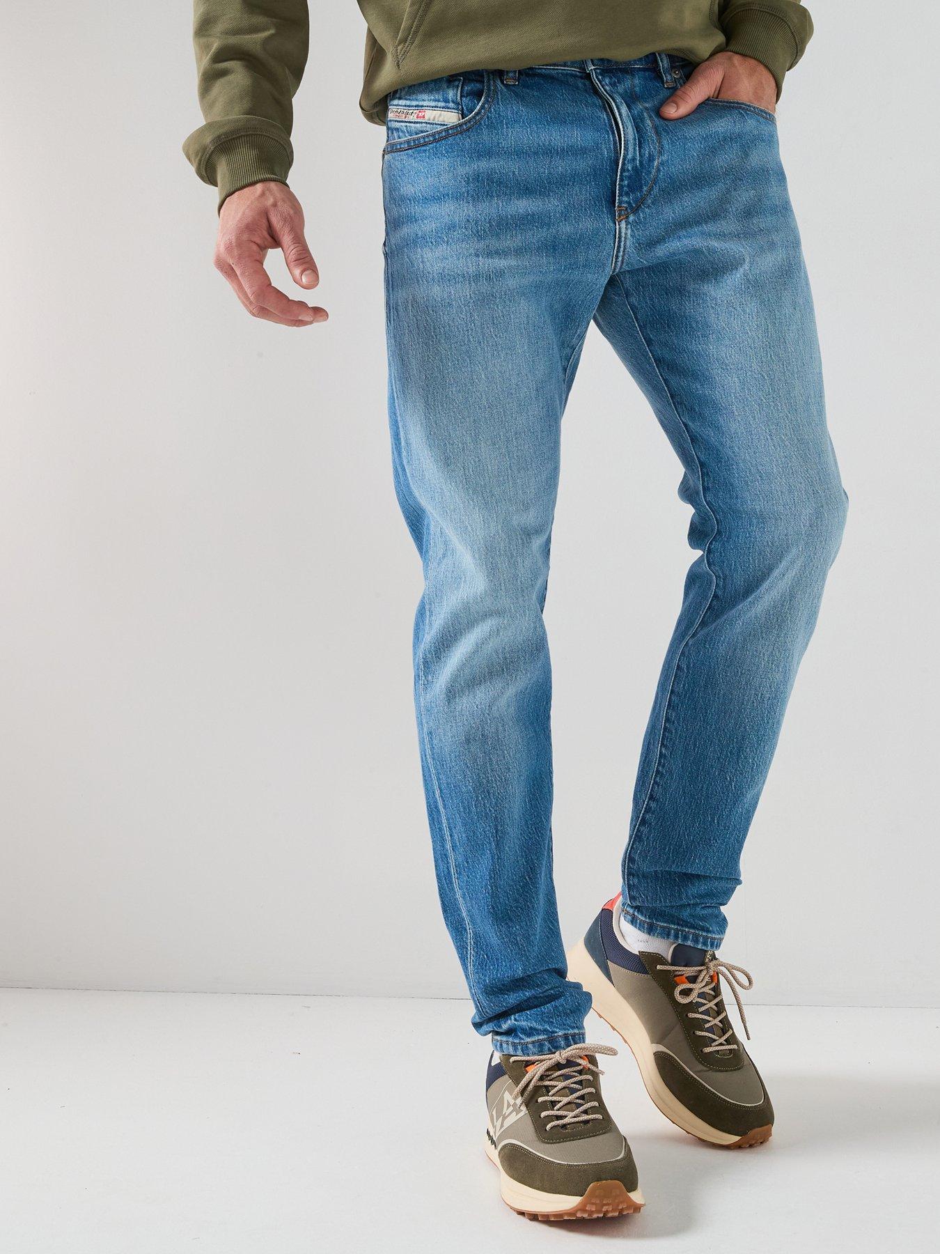 Image 1 of 6 of Diesel D-Strukt Slim Fit Jeans - Blue