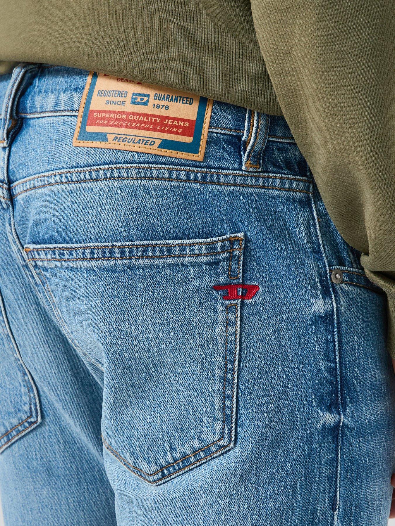 Image 4 of 6 of Diesel D-Strukt Slim Fit Jeans - Blue