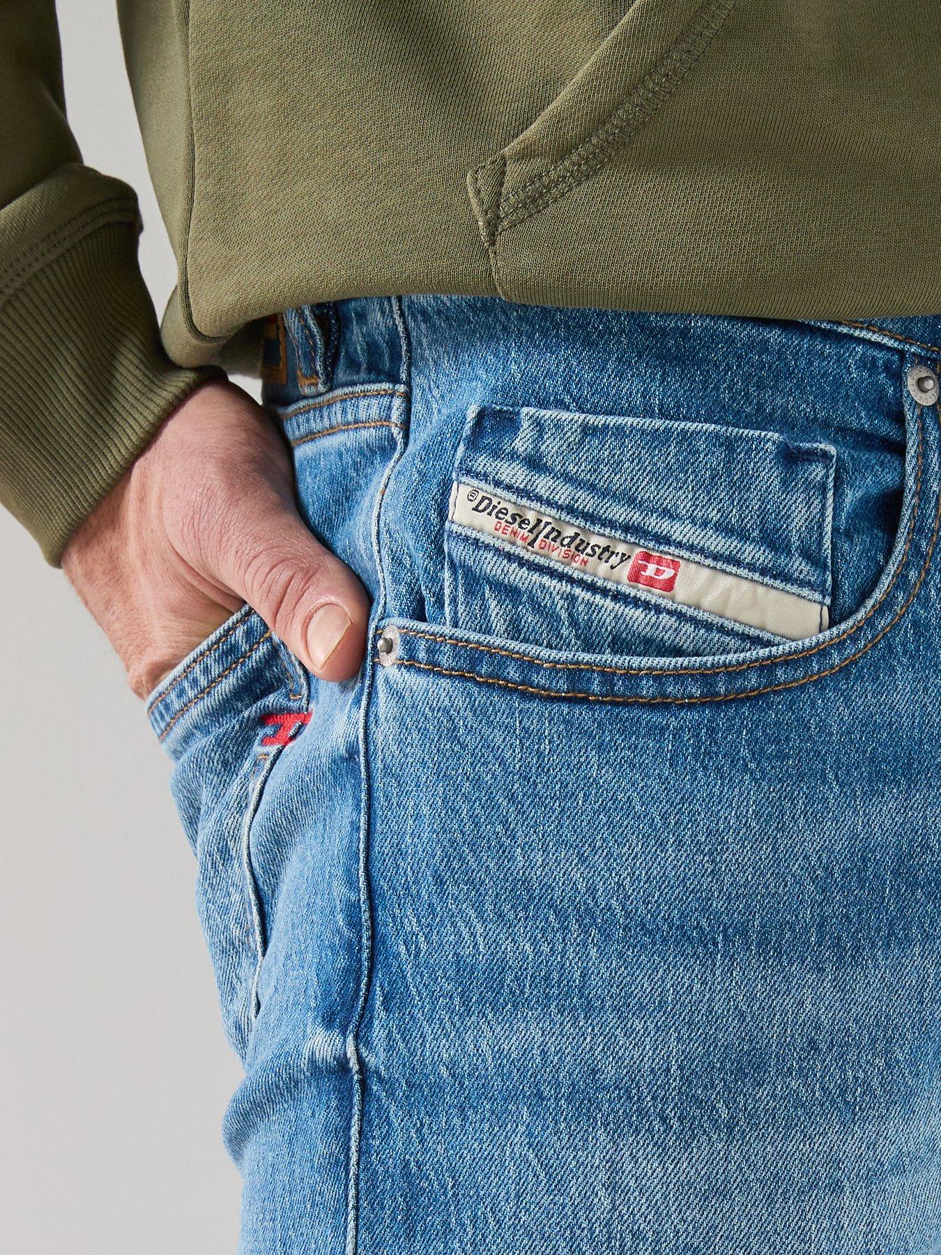 Image 5 of 6 of Diesel D-Strukt Slim Fit Jeans - Blue