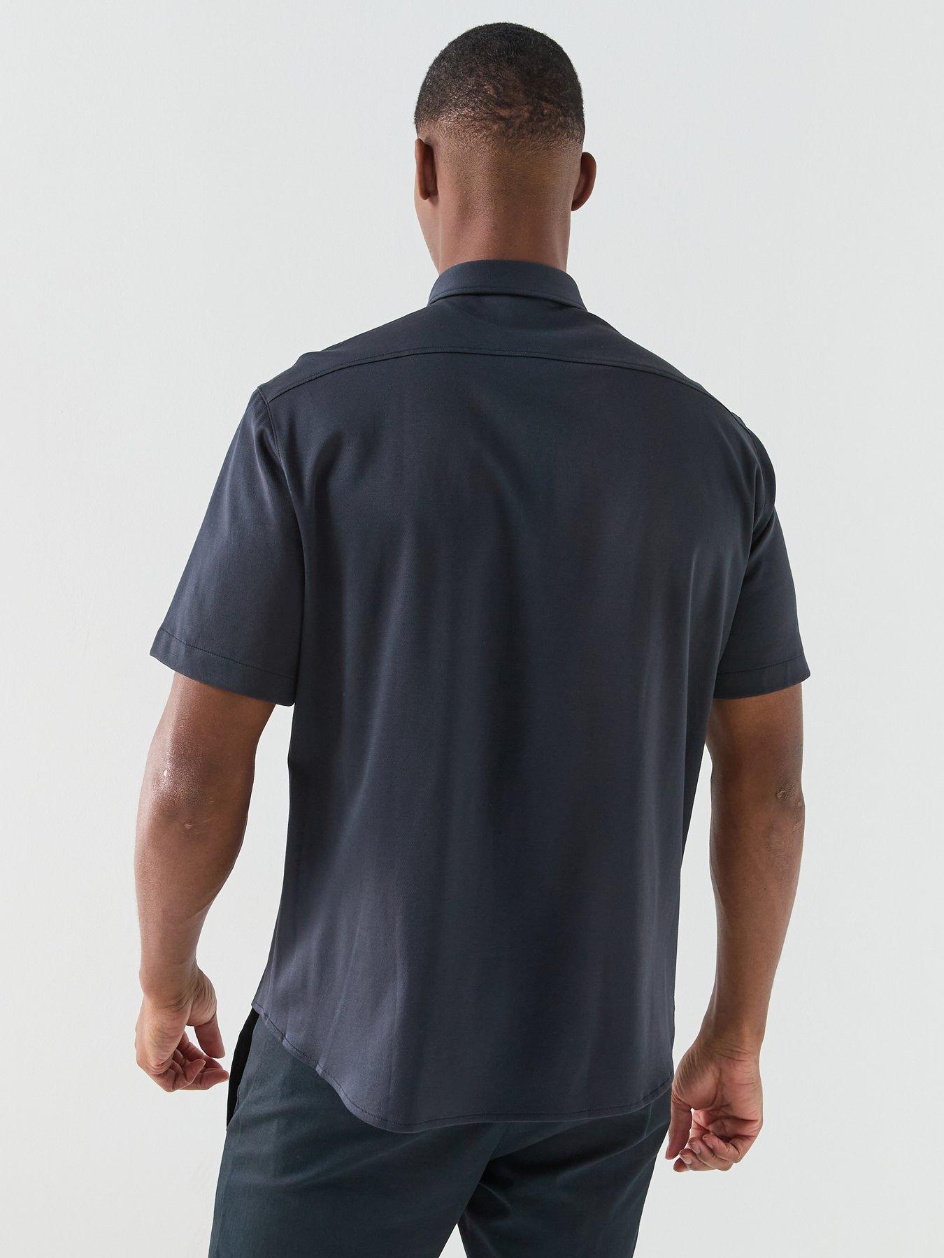 Image 2 of 4 of BOSS St_Motion S Relaxed Fit Shirts - Navy