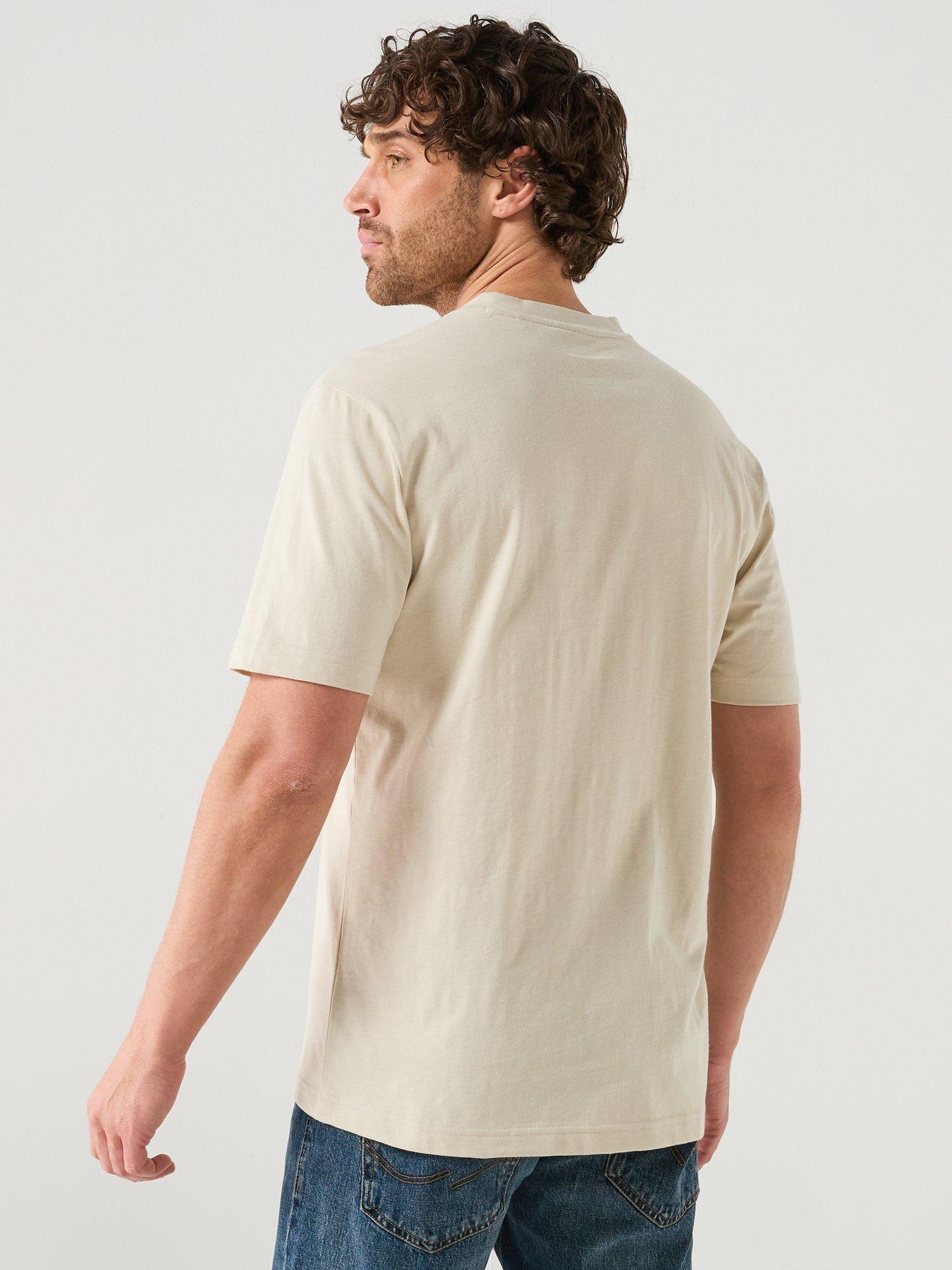boss-rubber-logo-t-shirt-light-beigestillFront