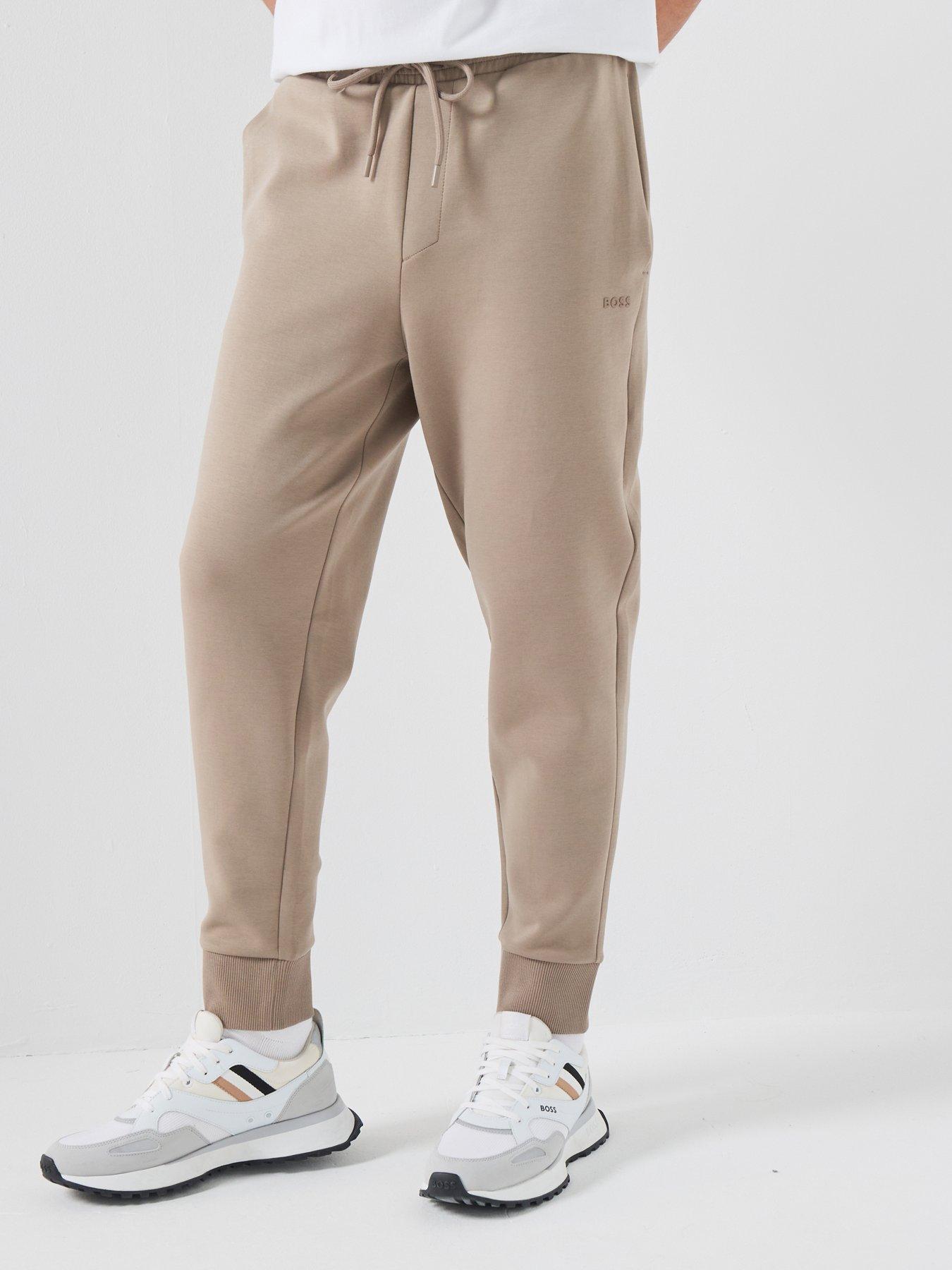 BOSS Hadiko Relaxed Fit Joggers - Light Green