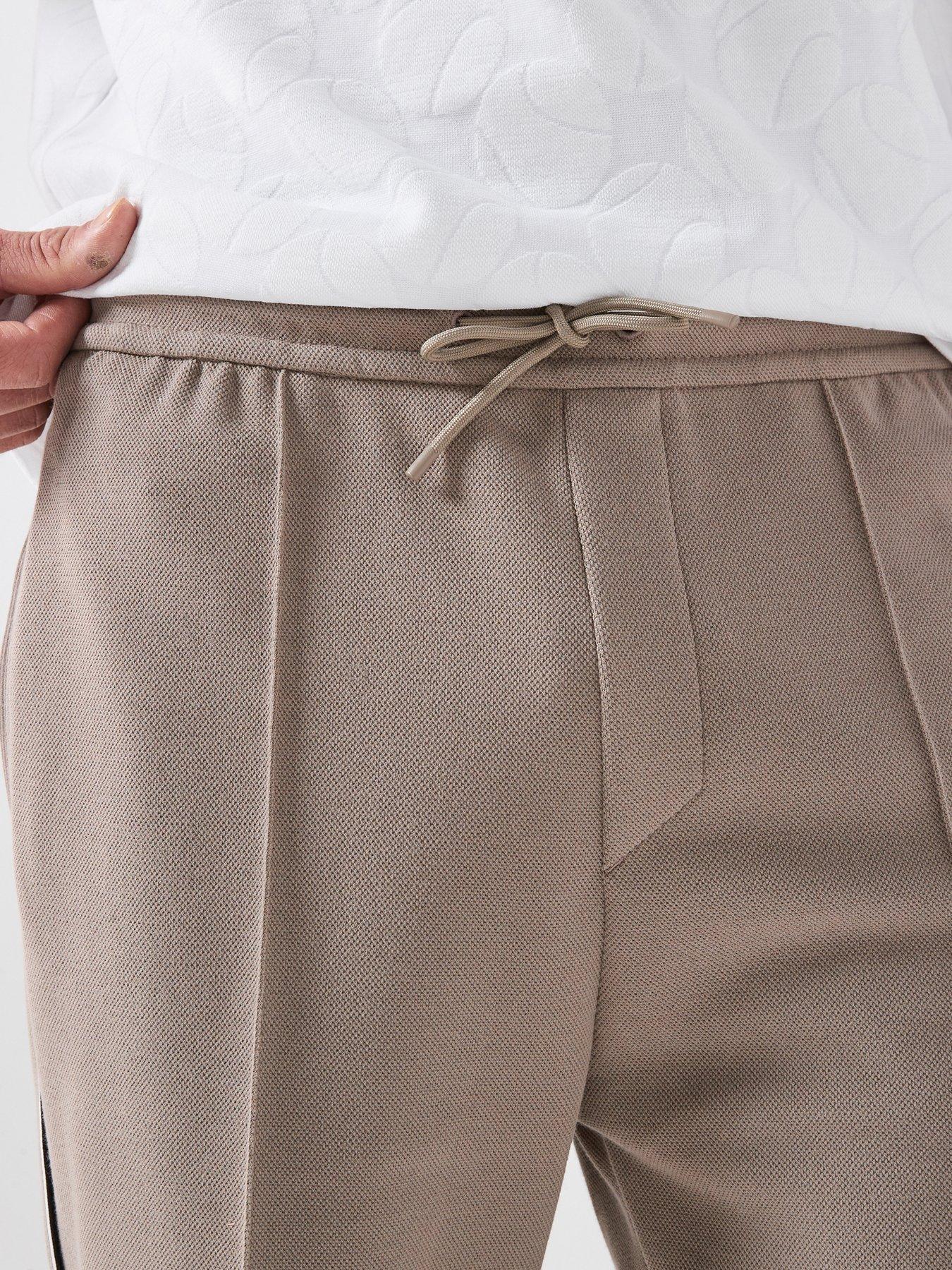 Image 5 of 6 of BOSS Jersey Shorts - Light Khaki