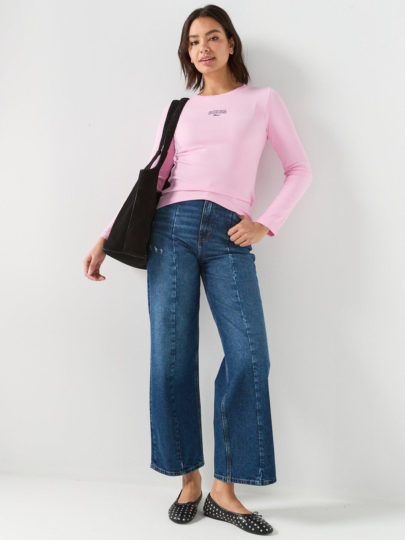 Image 5 of 5 of Guess Long Sleeve Slim Tee