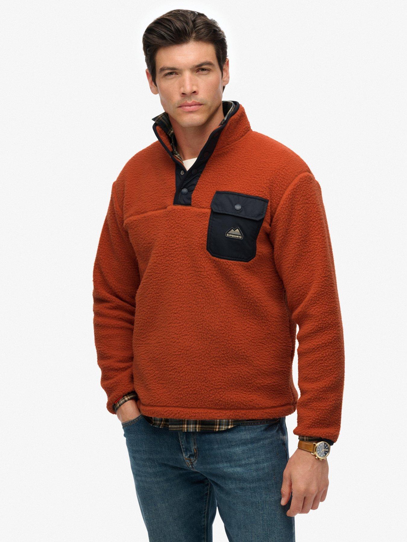 superdry-superdry-fuji-fleece-half-zip-jacket-orangefront