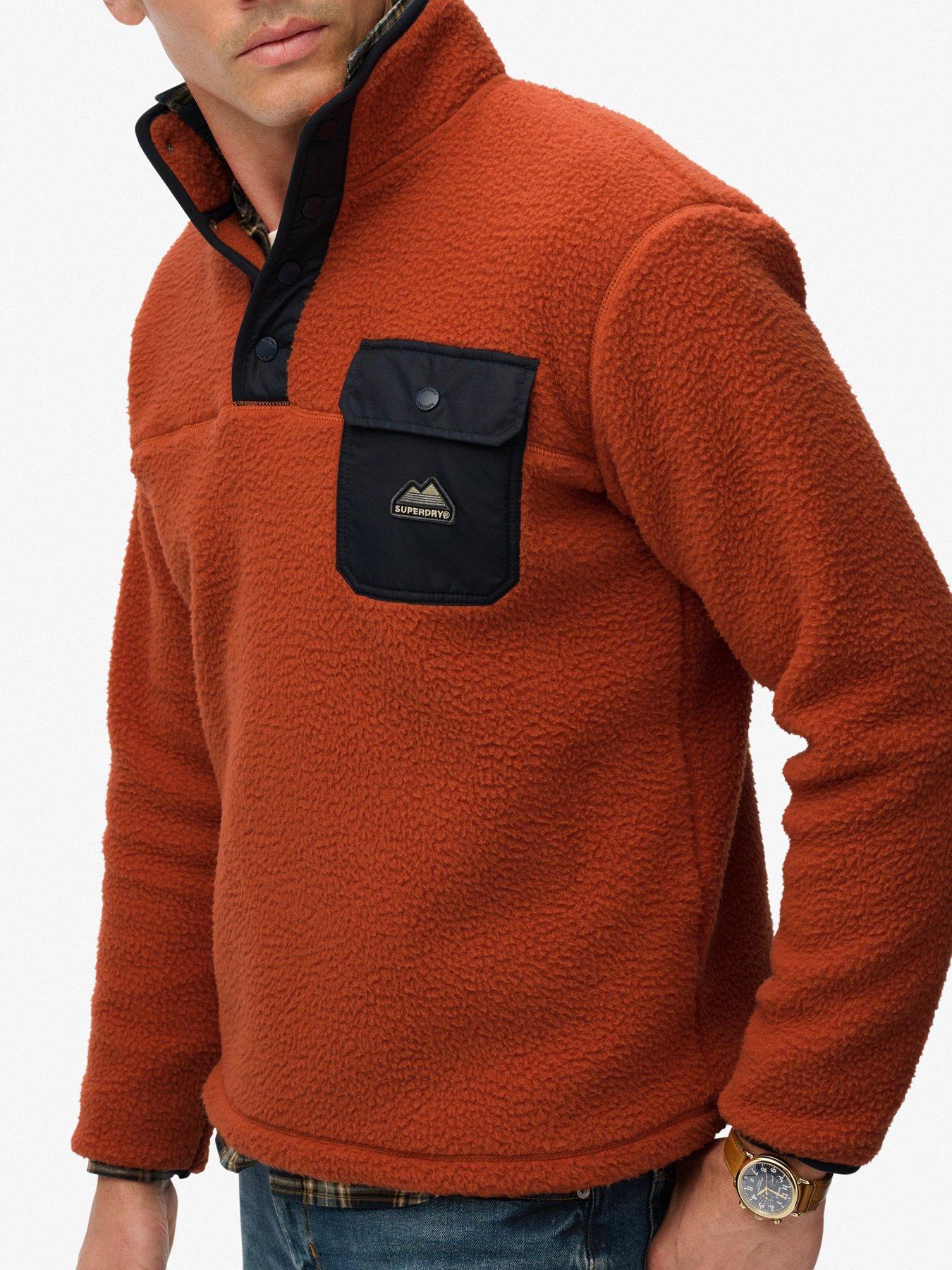 superdry-superdry-fuji-fleece-half-zip-jacket-orangedetail