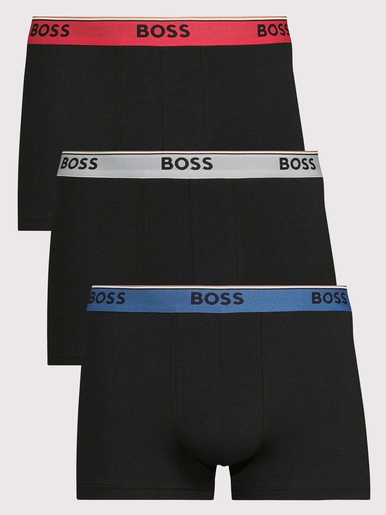 BOSS 3 Pack Power Trunks - Black