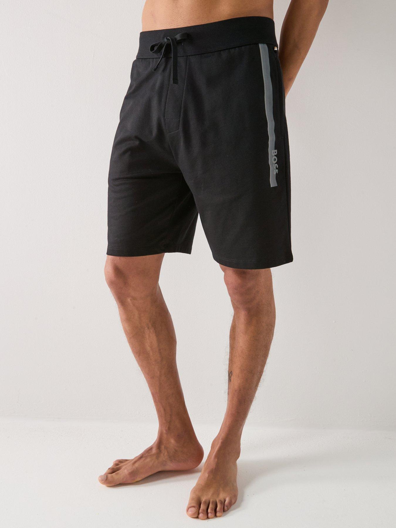 boss-bodywear-authentic-loungewear-shorts-blackfront