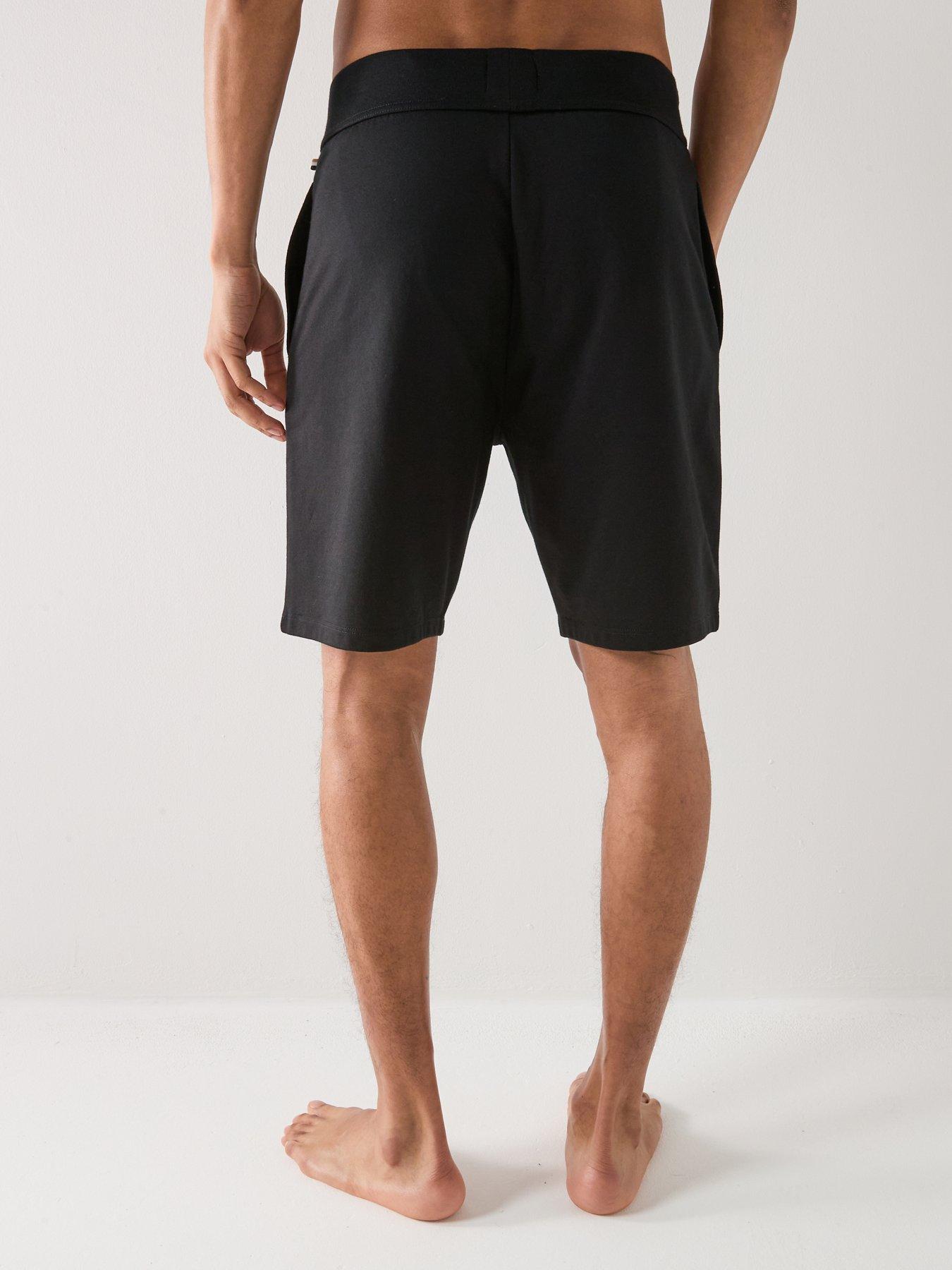 boss-bodywear-authentic-loungewear-shorts-blackstillFront