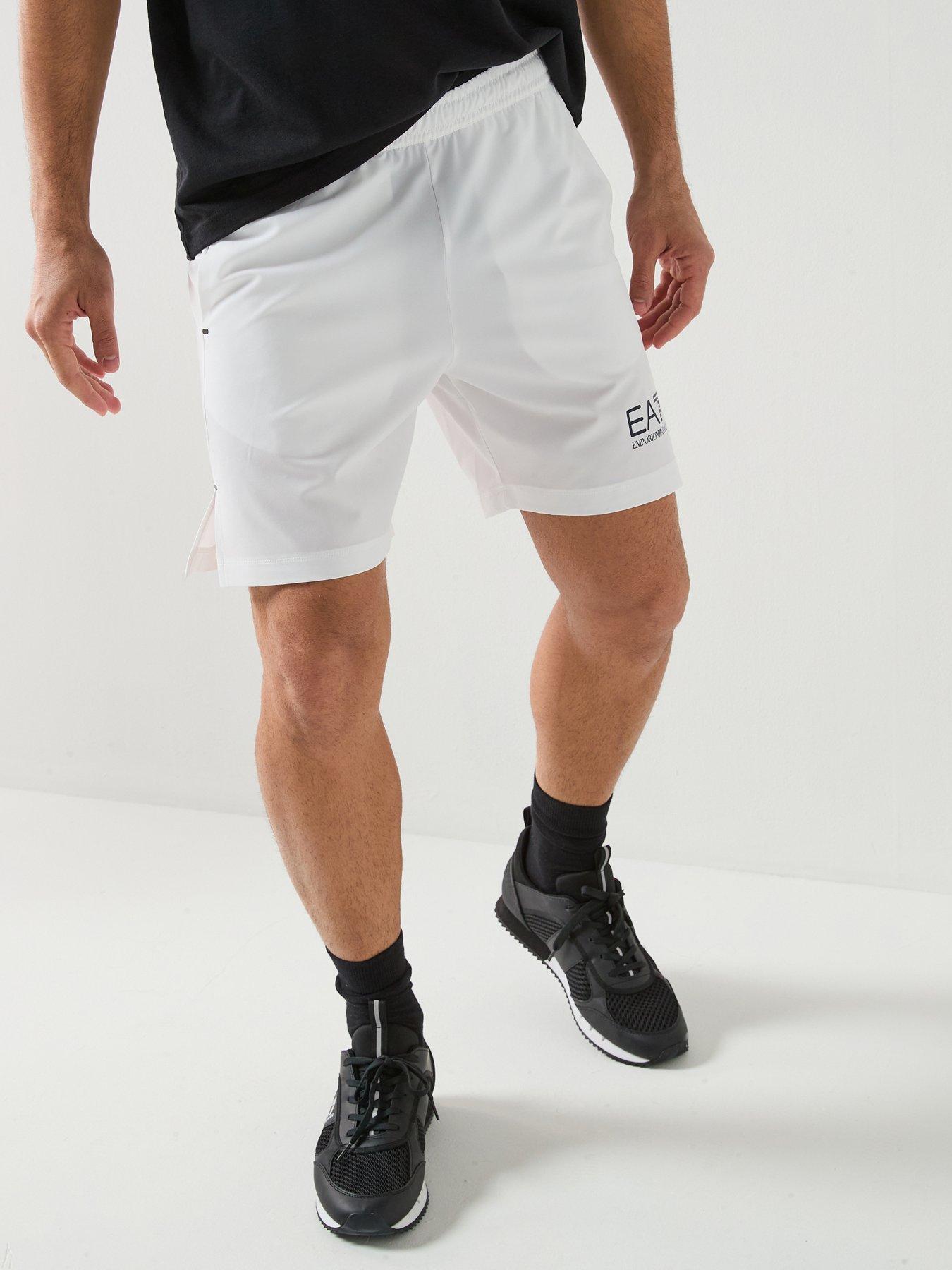 EA7 Emporio Armani Ea7 Emporio Armani Tennis Pro Multi-sport Ventus Shorts - White