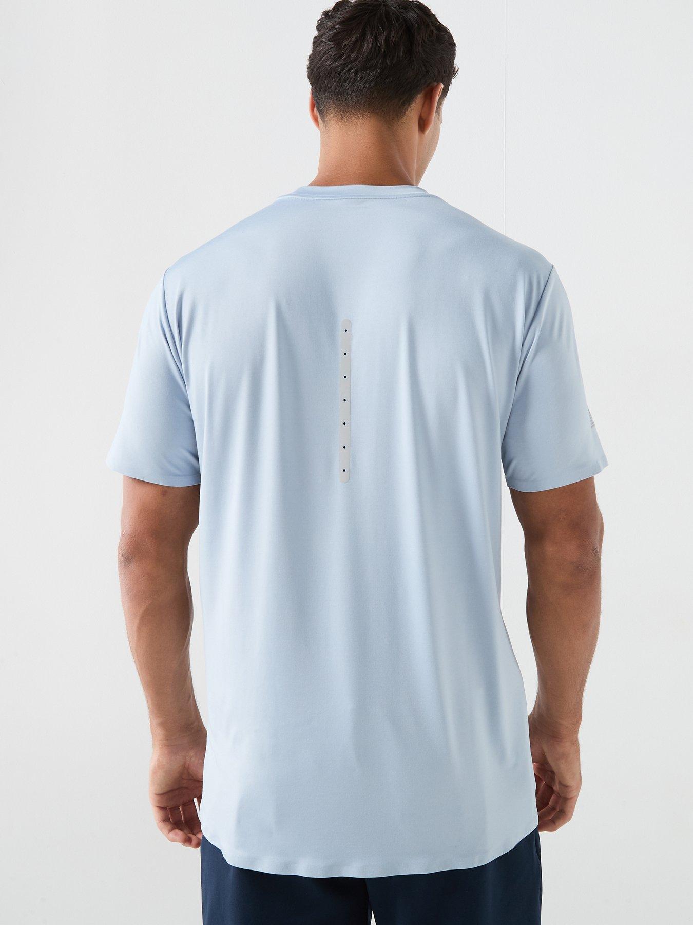 Image 2 of 6 of EA7 Emporio Armani Ventus T-Shirt - Light Blue