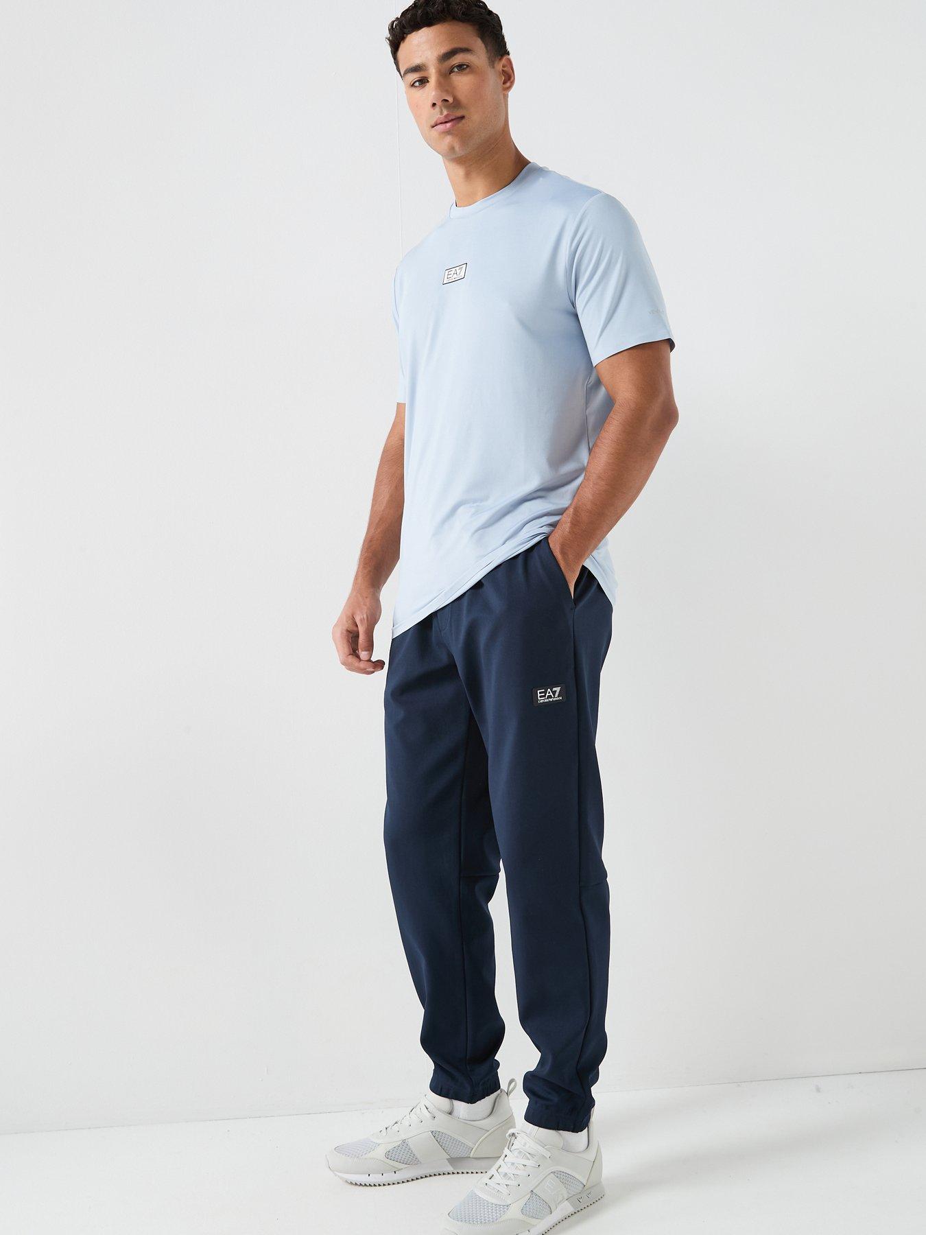 Image 3 of 6 of EA7 Emporio Armani Ventus T-Shirt - Light Blue