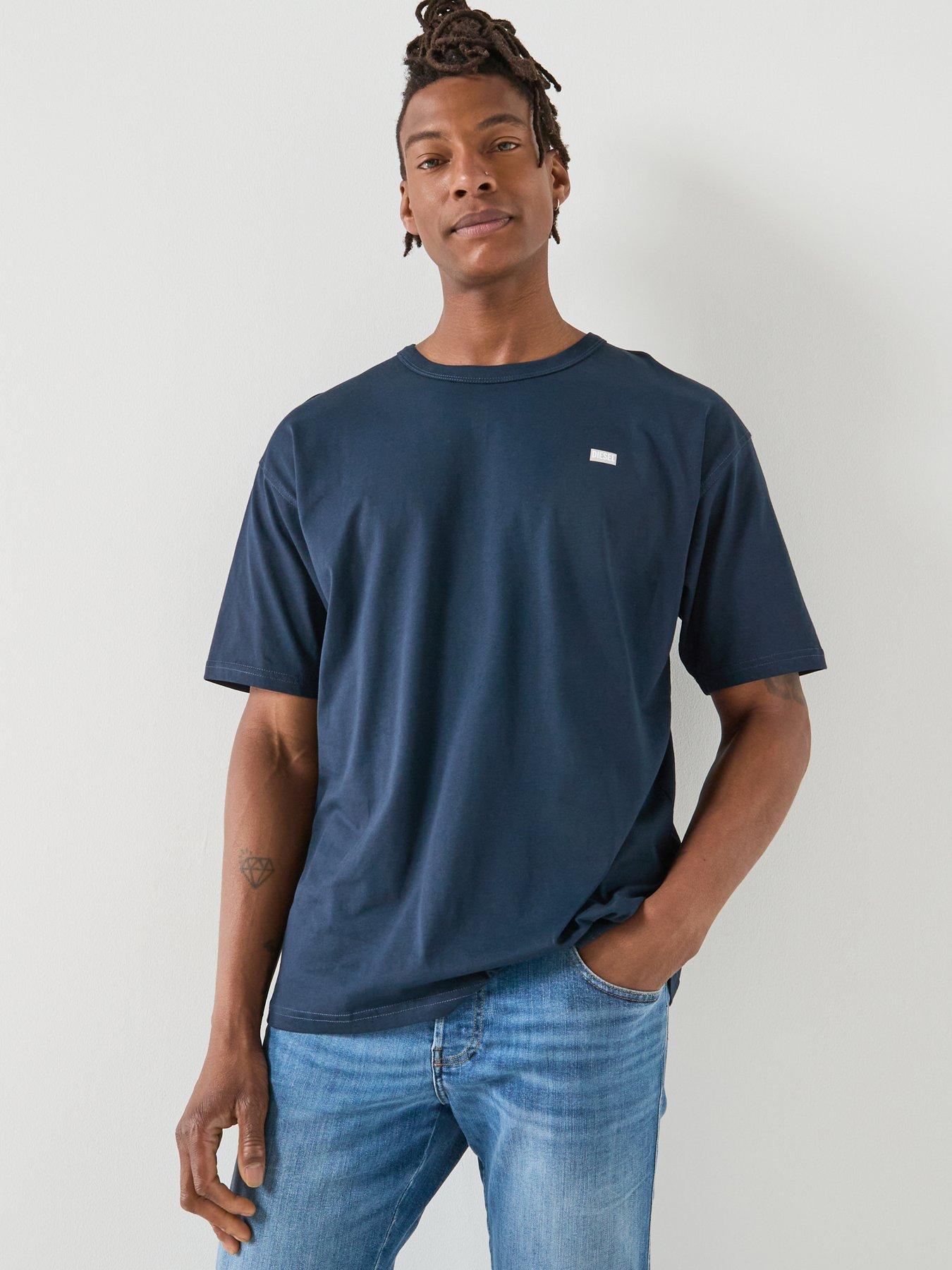 diesel-diesel-relaxed-t-shirt-navyfront