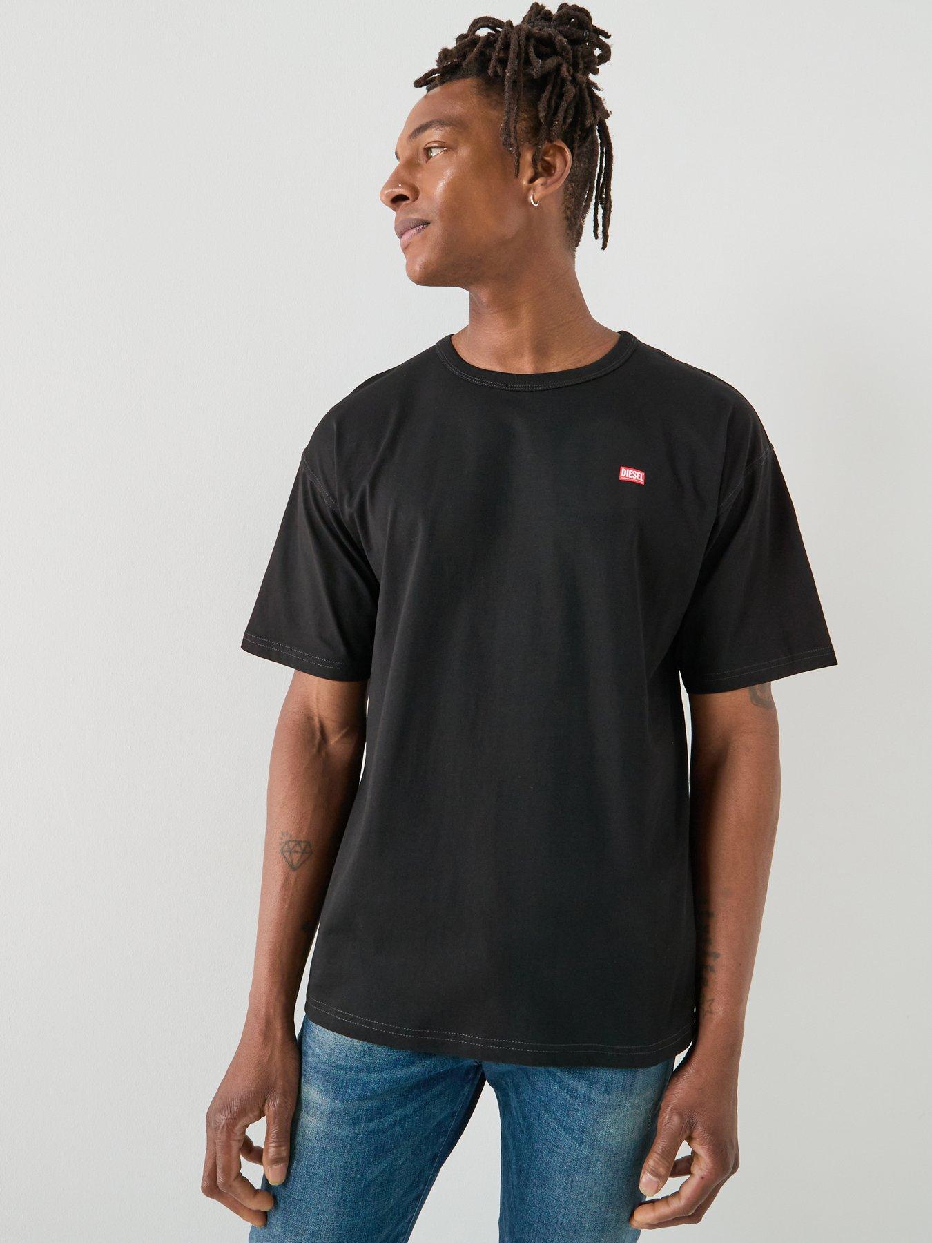 Image 1 of 4 of Diesel Diesel Relaxed T-shirt - Black
